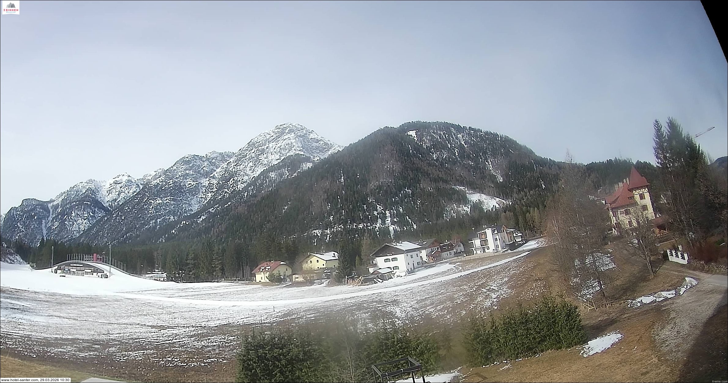 Archiv Foto Webcam Hotel Santer in Toblach