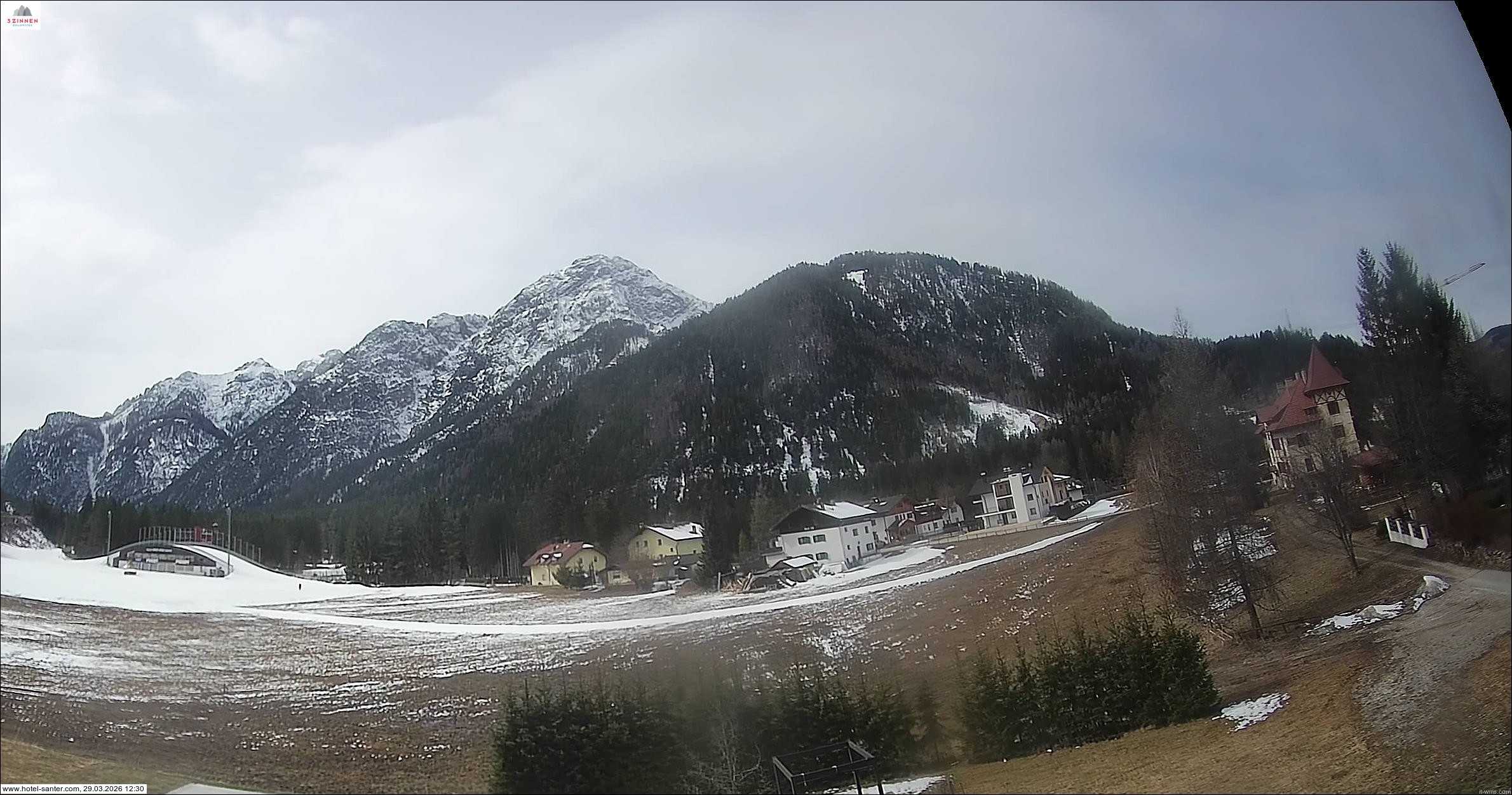 Archiv Foto Webcam Hotel Santer in Toblach