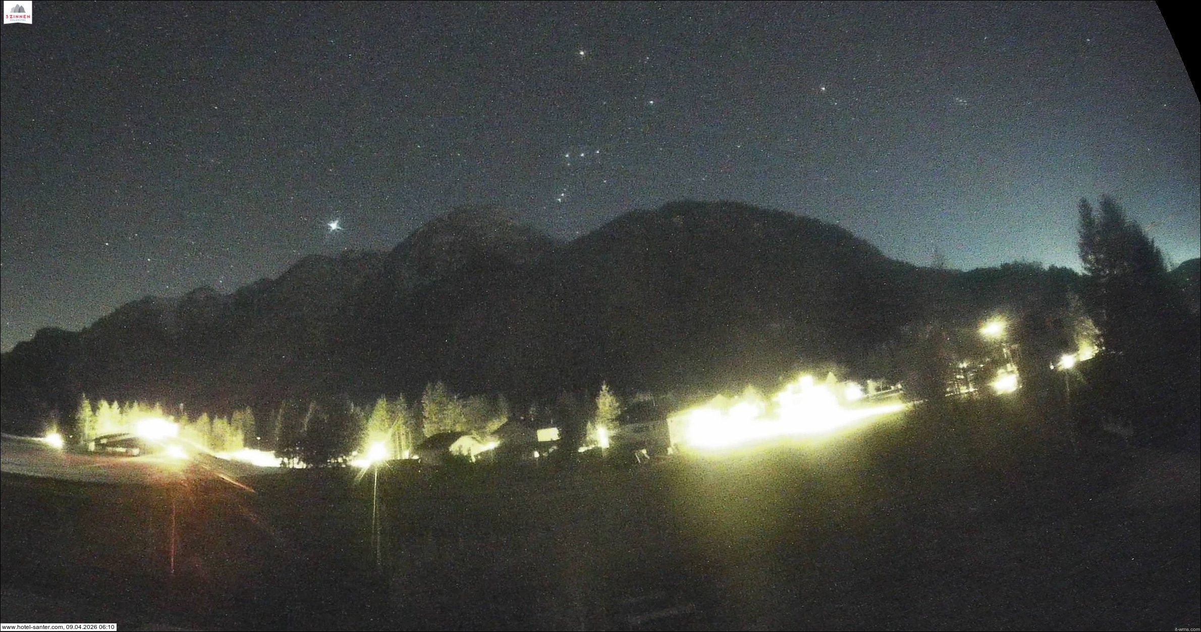 Archiv Foto Webcam Hotel Santer in Toblach
