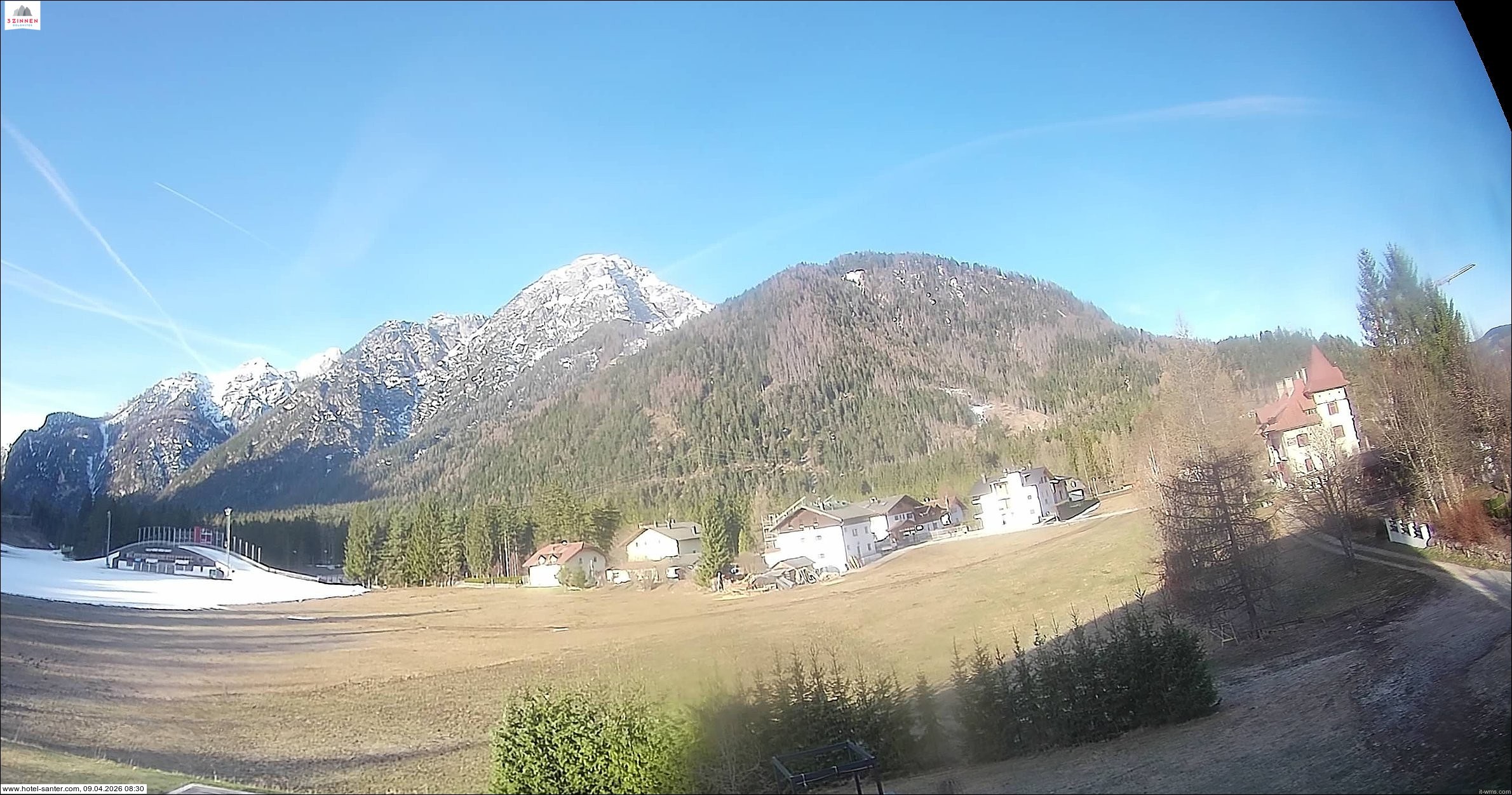 Archiv Foto Webcam Hotel Santer in Toblach