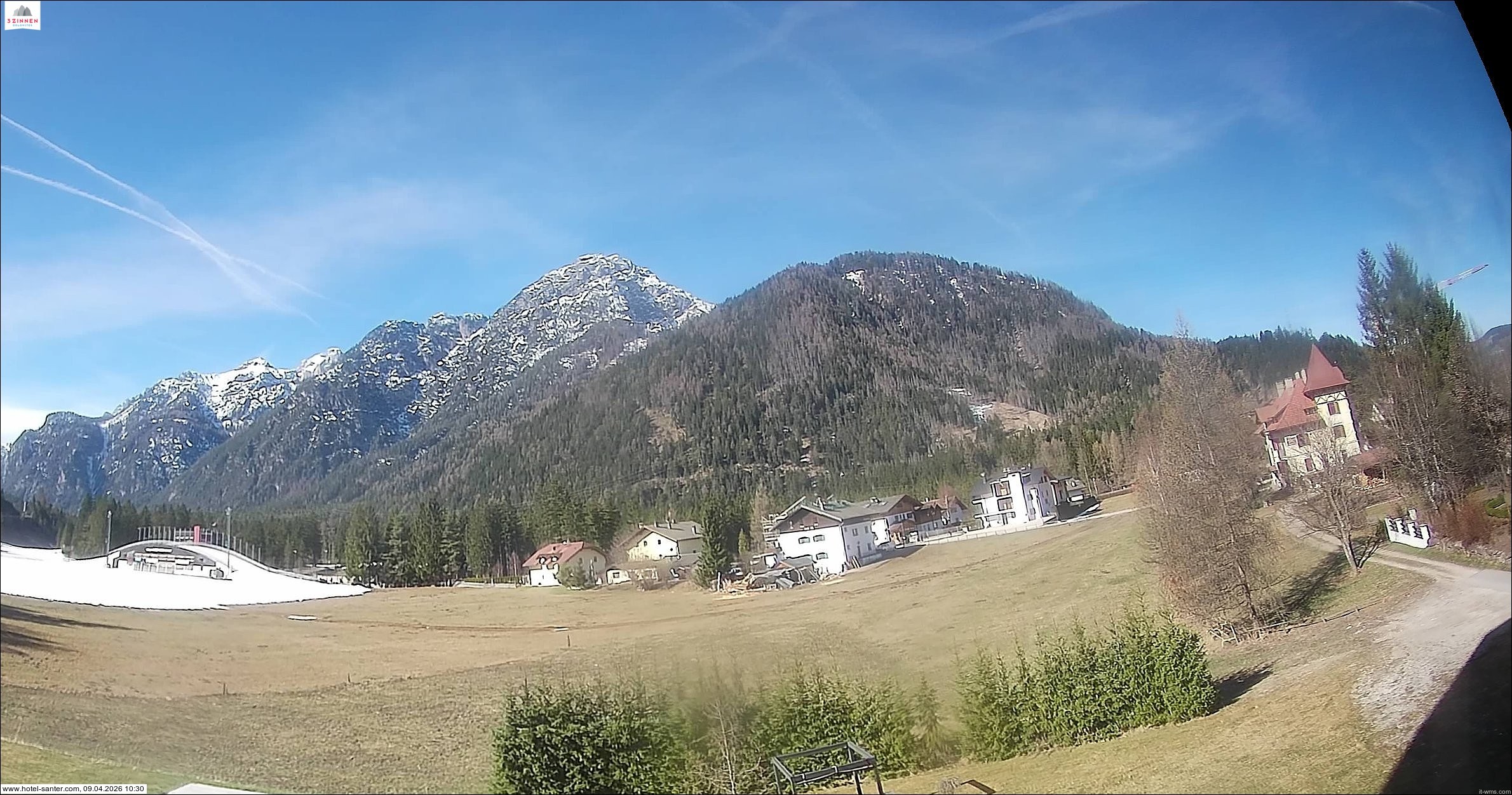 Archiv Foto Webcam Hotel Santer in Toblach