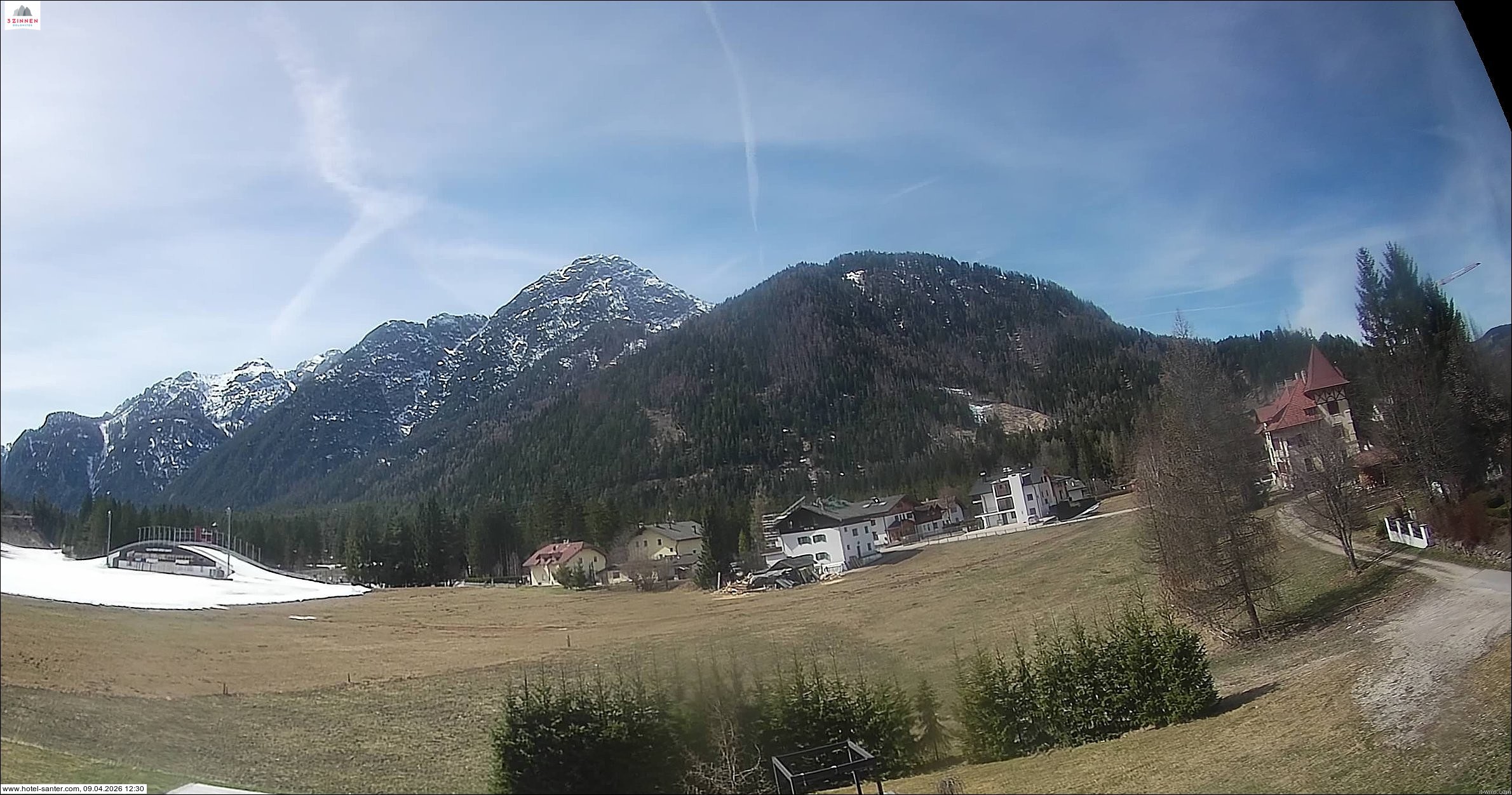 Archiv Foto Webcam Hotel Santer in Toblach