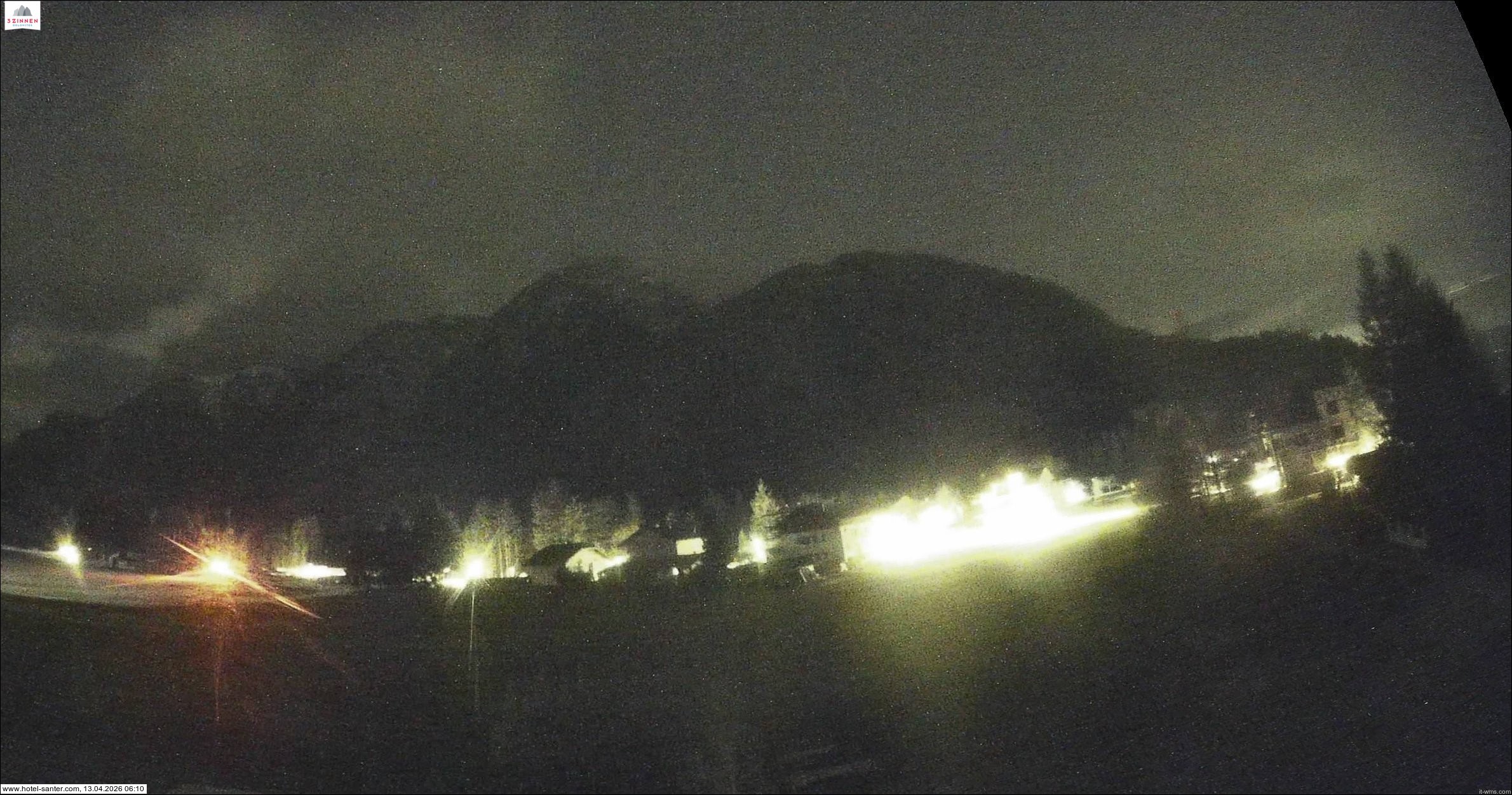 Archived image Webcam Hotel Santer in Toblach