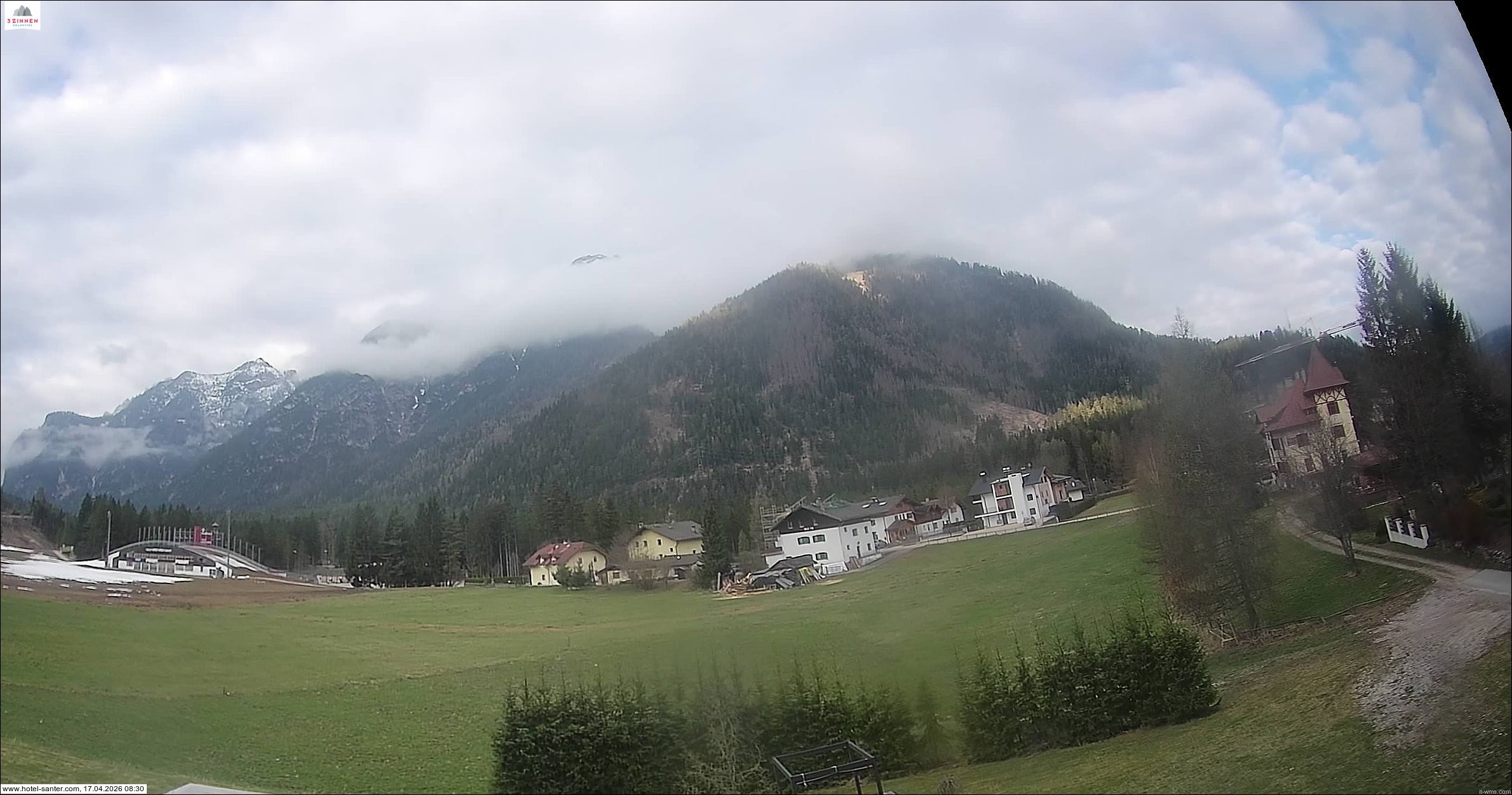 Archiv Foto Webcam Hotel Santer in Toblach
