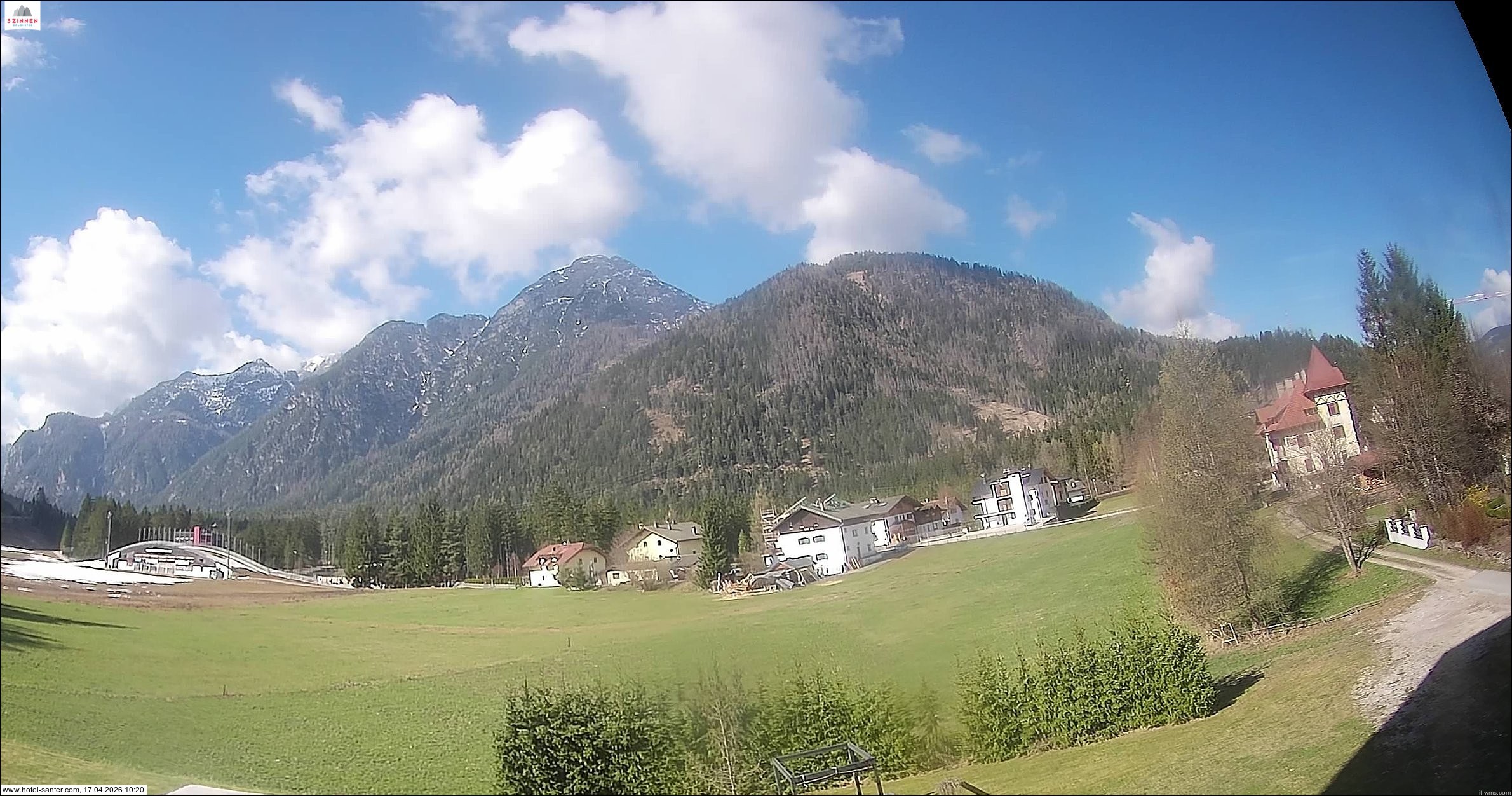 Archiv Foto Webcam Hotel Santer in Toblach