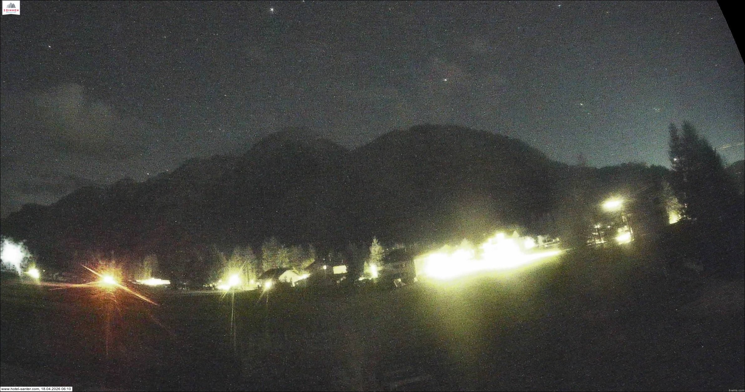 Archived image Webcam Hotel Santer in Toblach