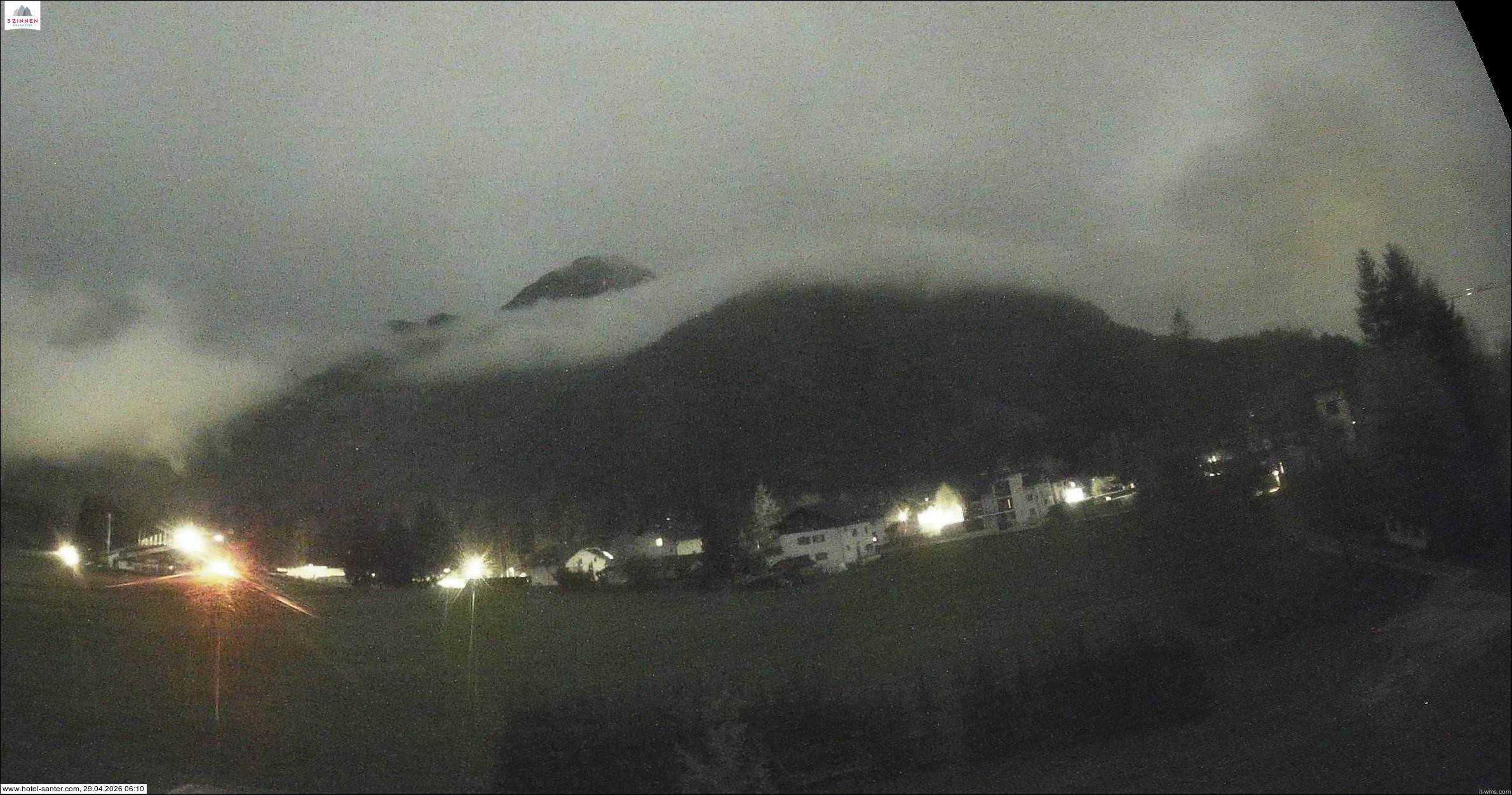 Archiv Foto Webcam Hotel Santer in Toblach