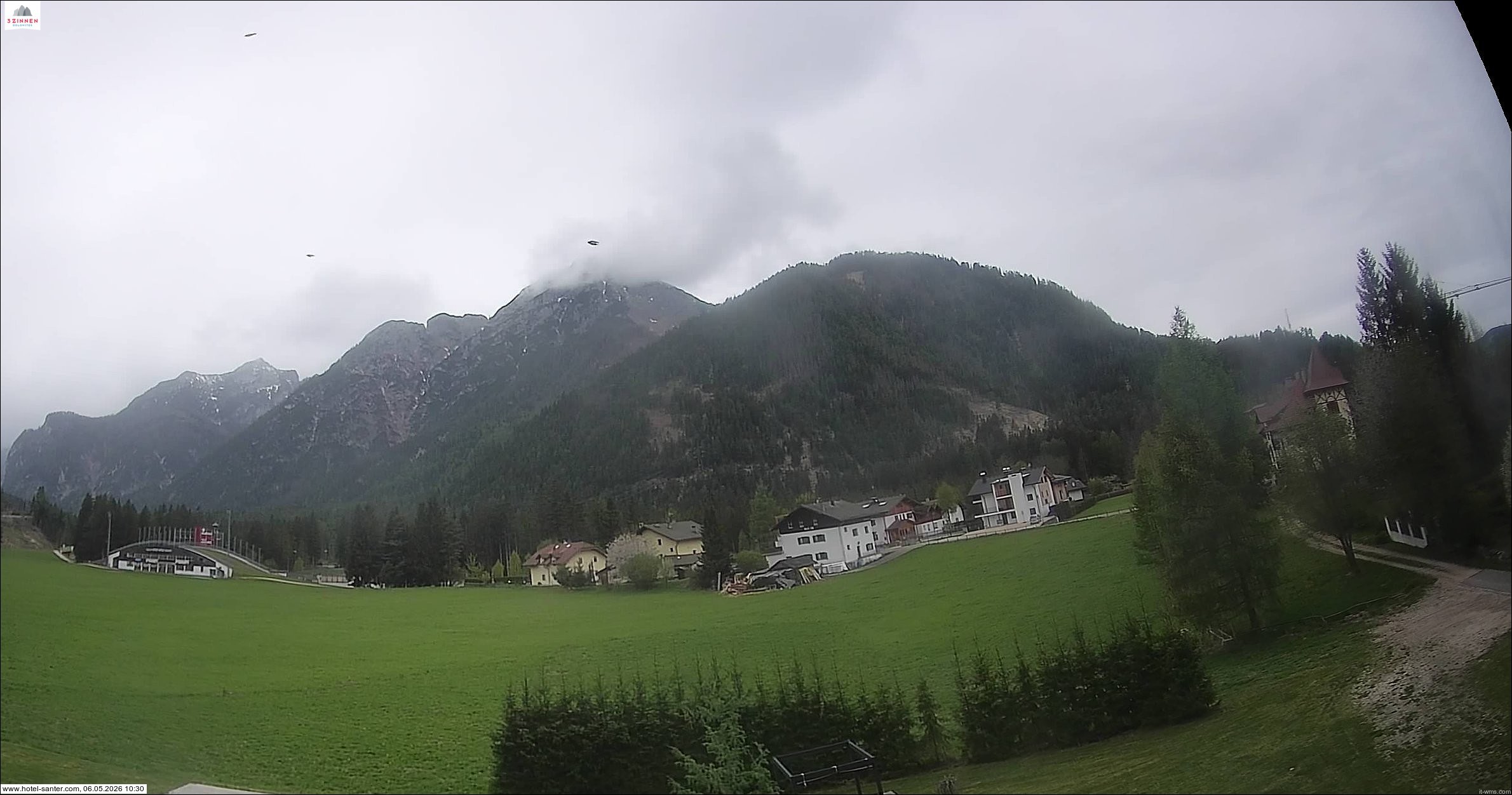 Archiv Foto Webcam Hotel Santer in Toblach