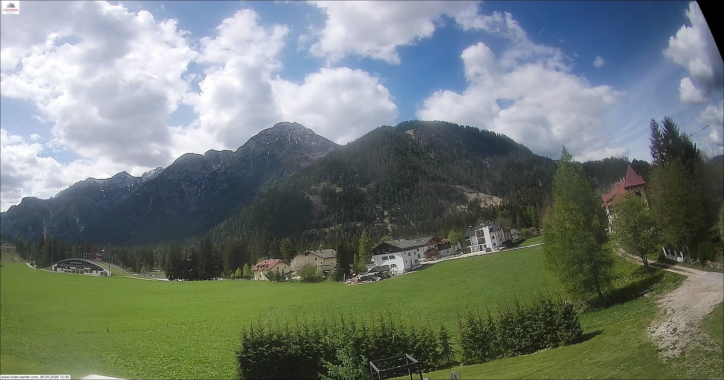 Archiv Foto Webcam Hotel Santer in Toblach