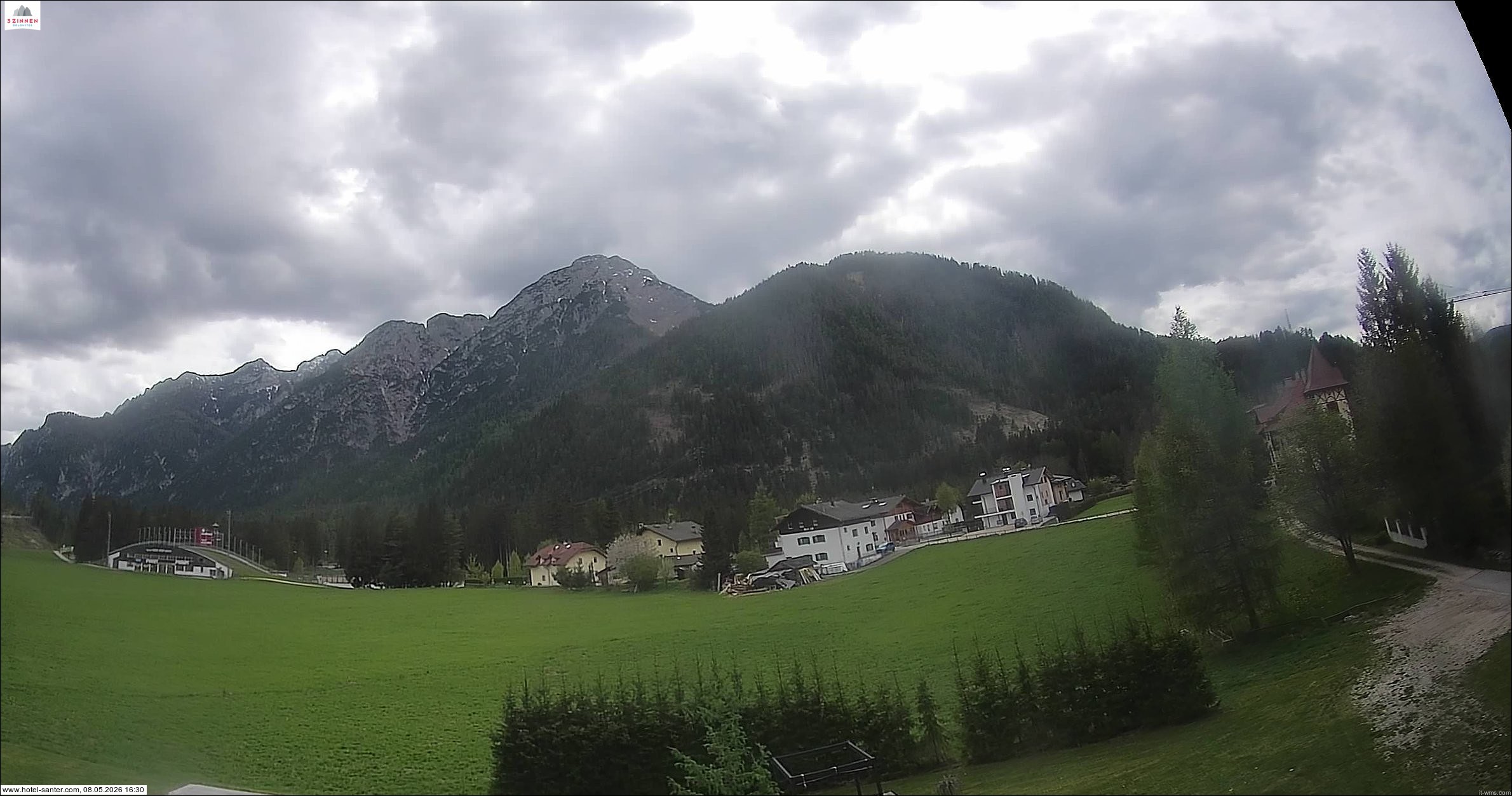 Archiv Foto Webcam Hotel Santer in Toblach