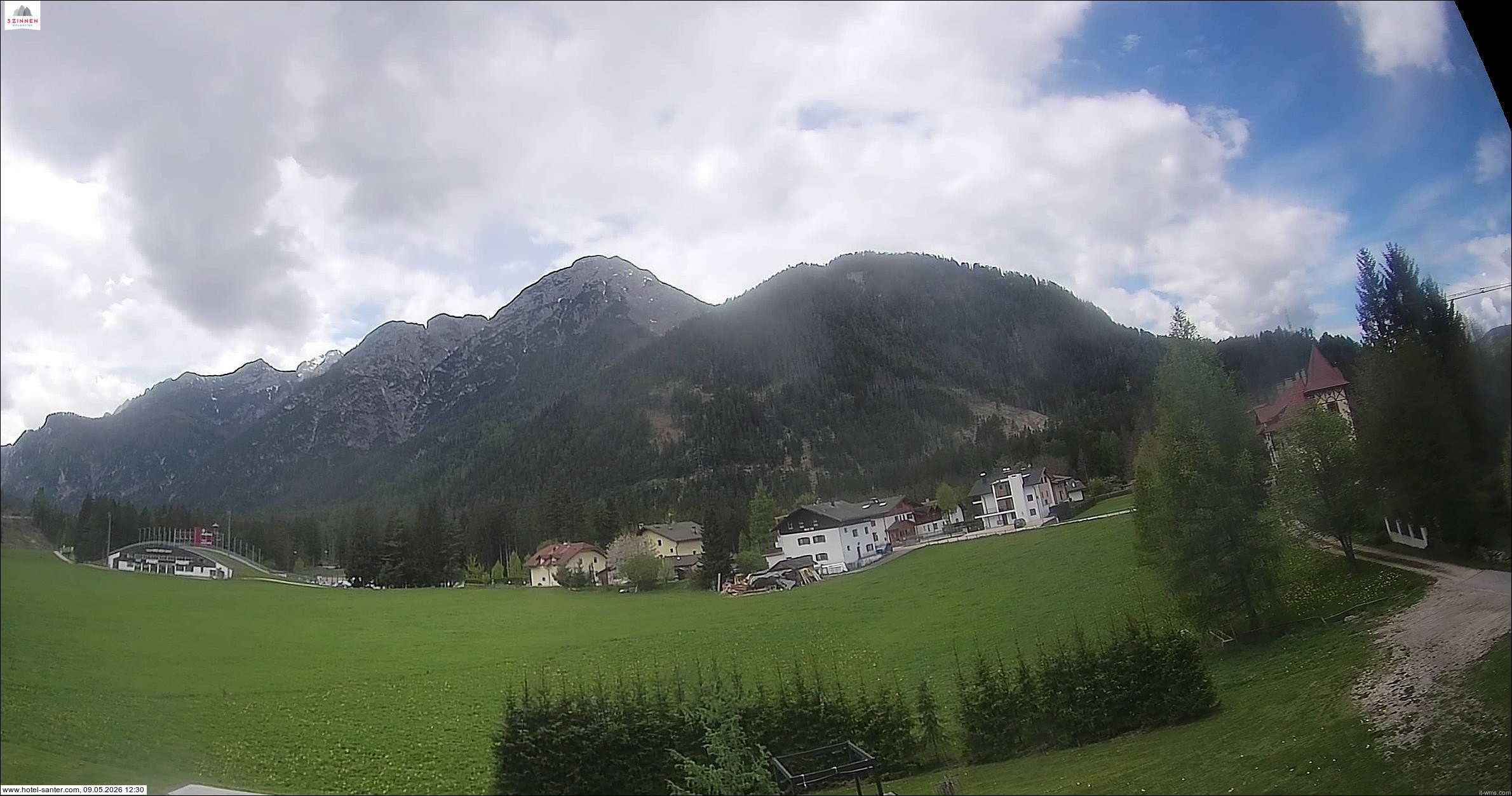 Archiv Foto Webcam Hotel Santer in Toblach