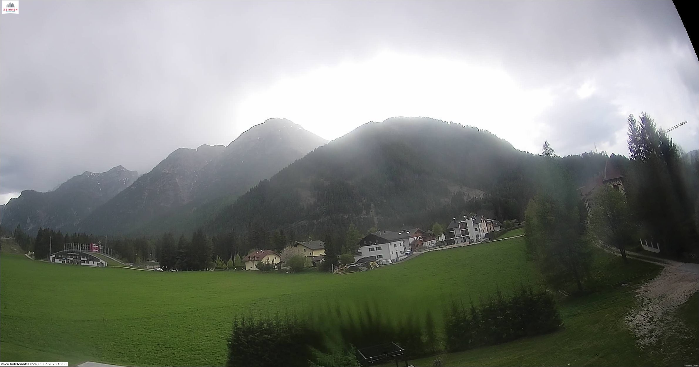 Archiv Foto Webcam Hotel Santer in Toblach