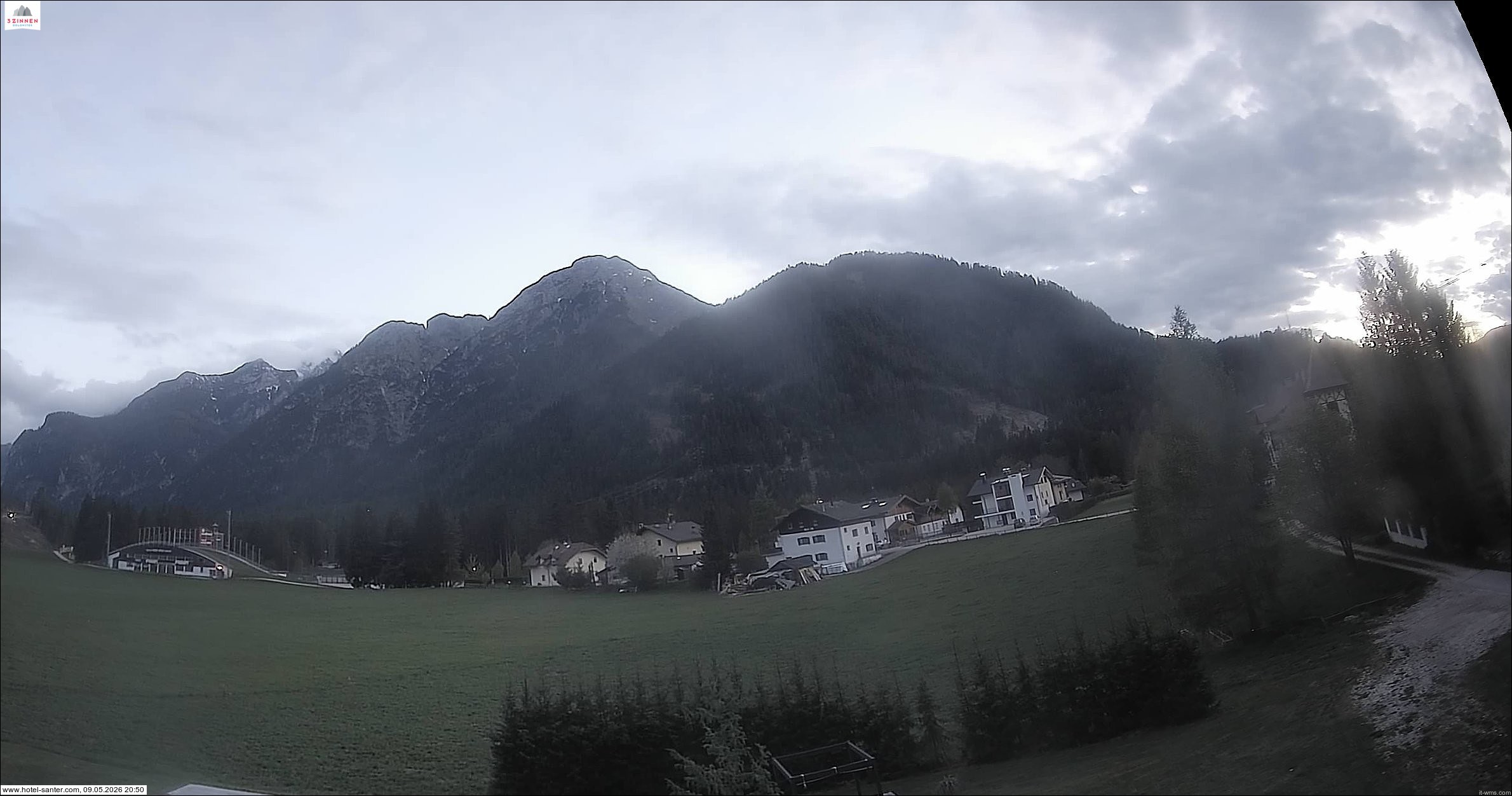 Archiv Foto Webcam Hotel Santer in Toblach