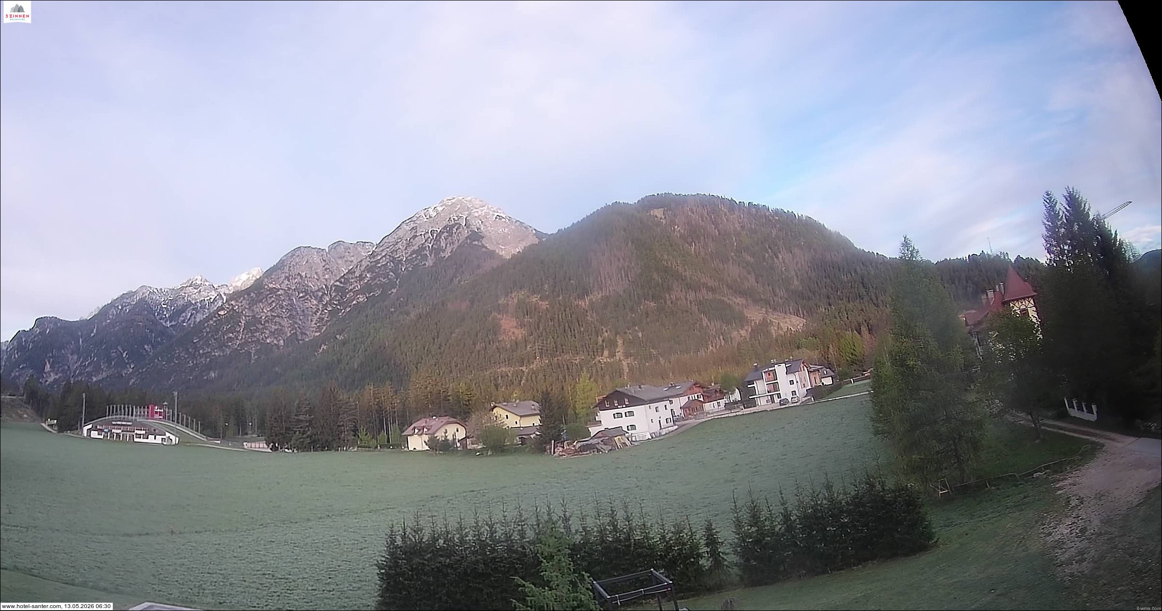 Archiv Foto Webcam Hotel Santer in Toblach