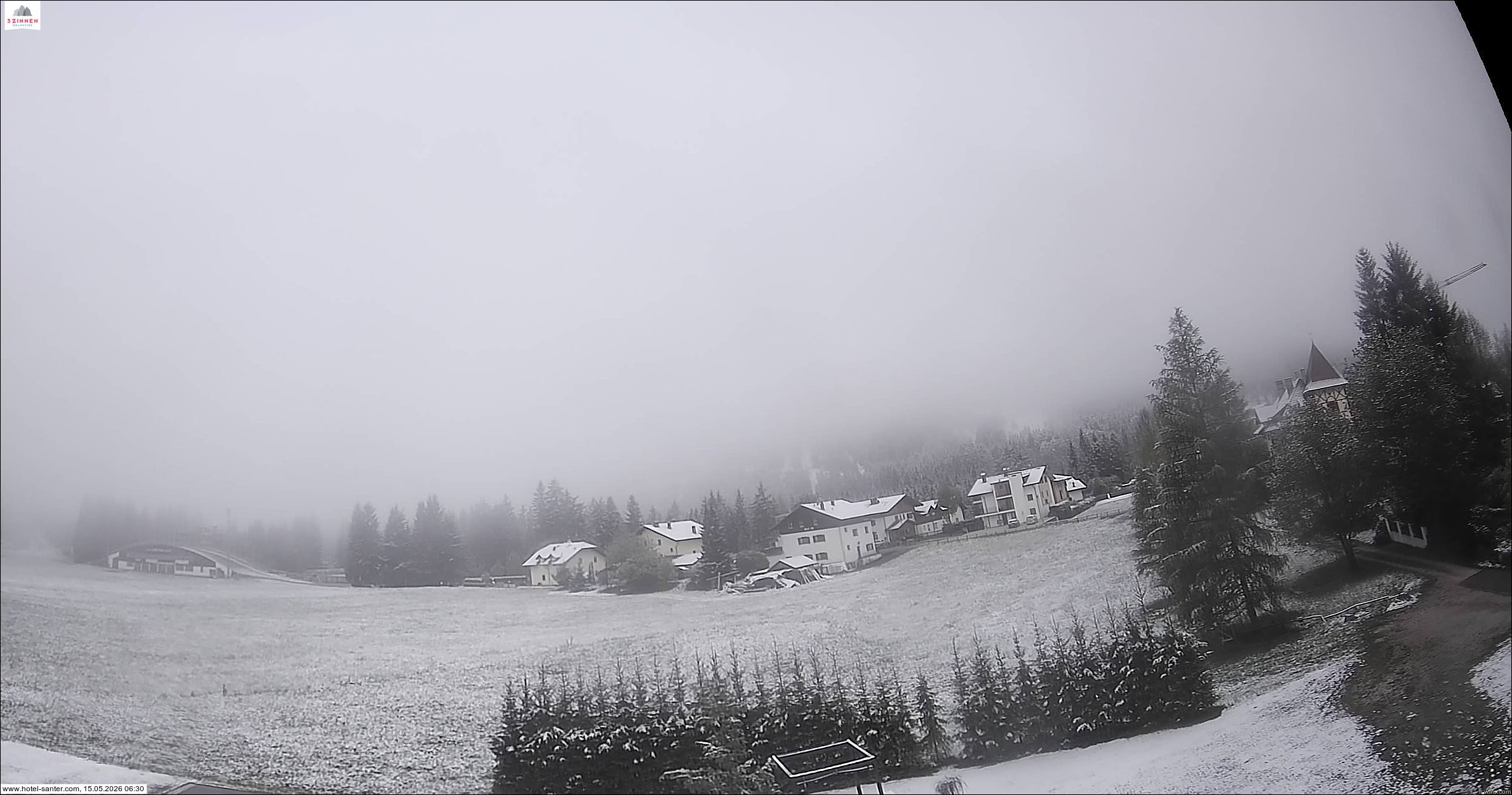 Archiv Foto Webcam Hotel Santer in Toblach