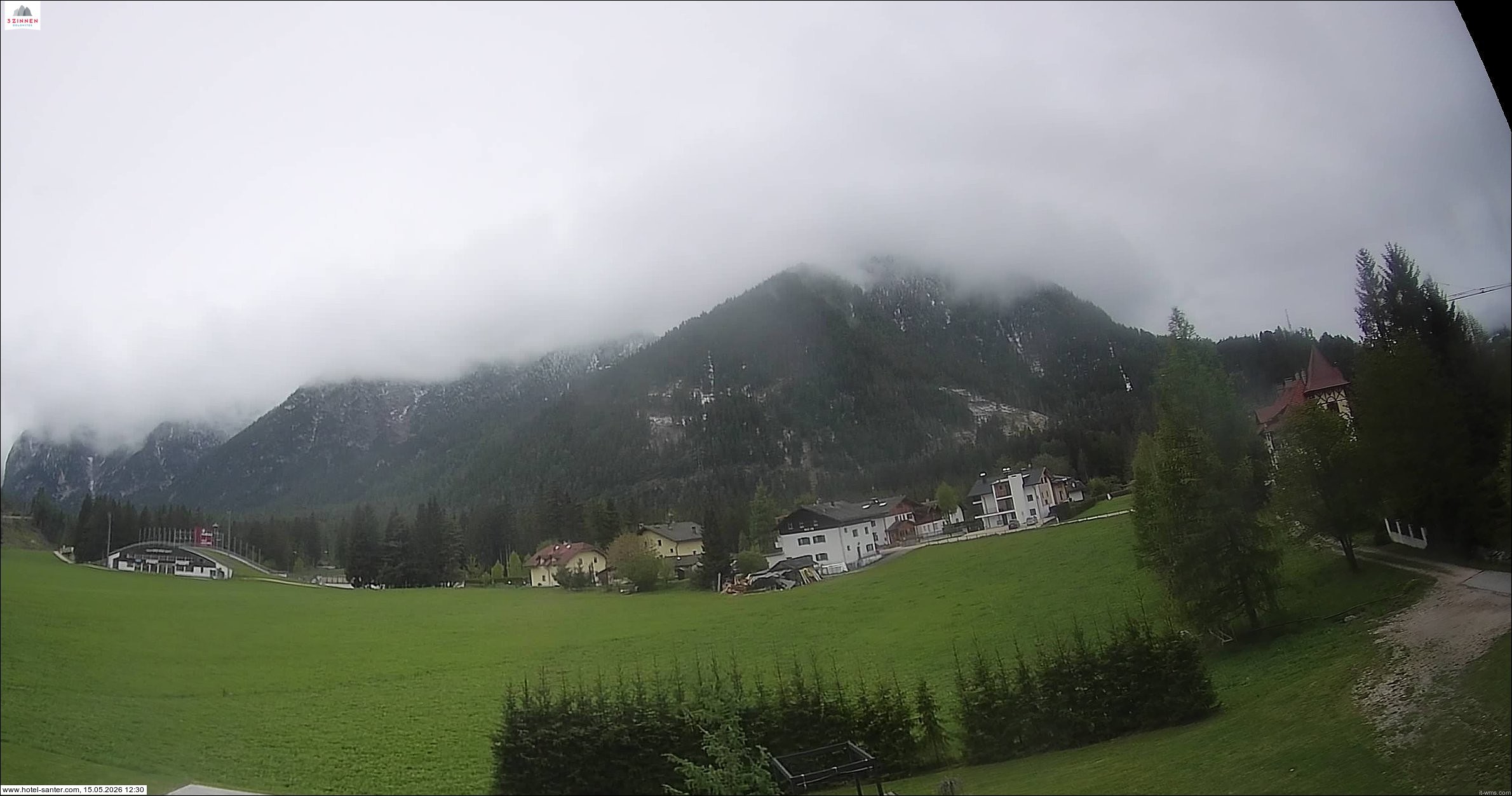 Archiv Foto Webcam Hotel Santer in Toblach