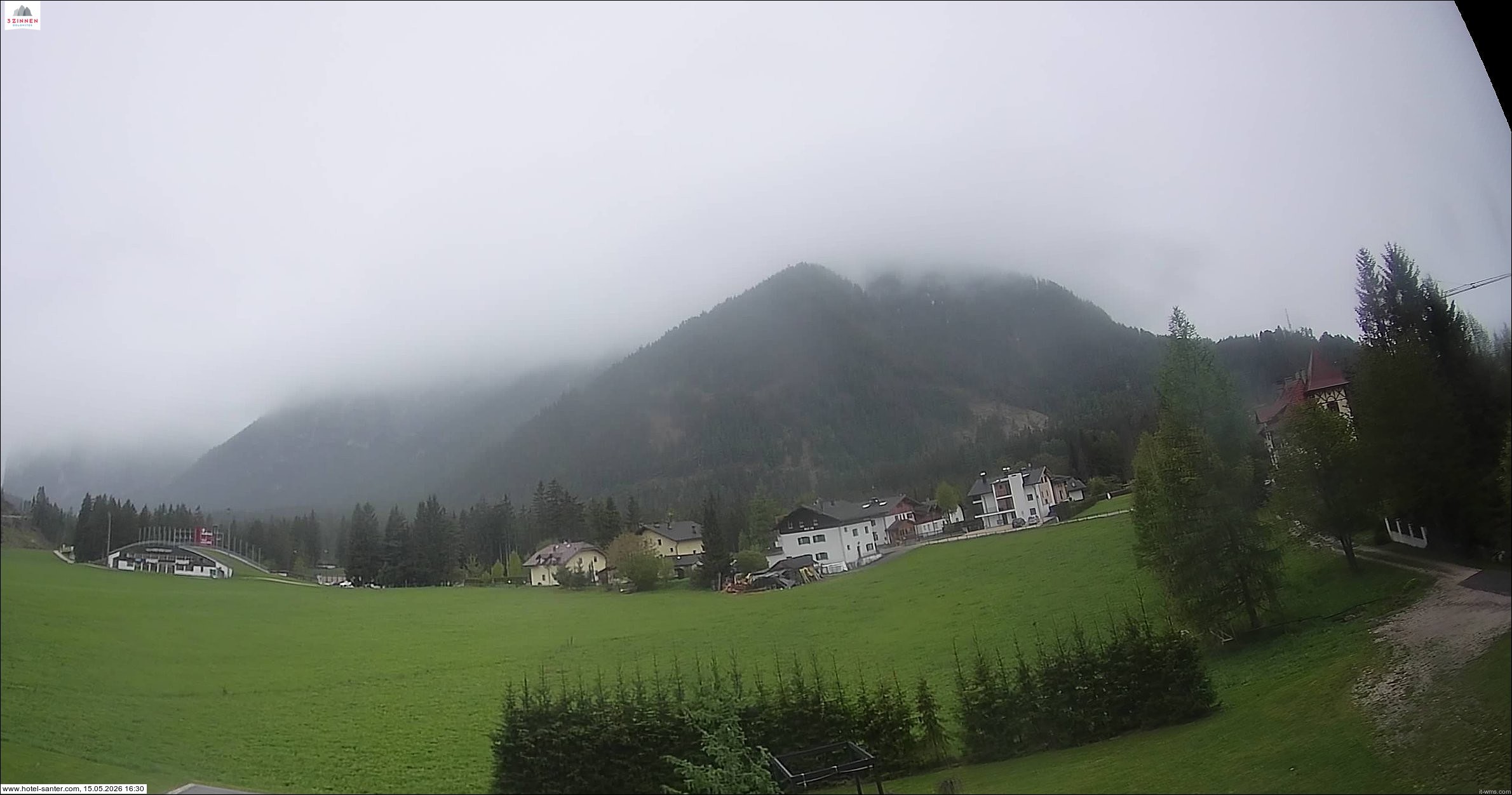 Archiv Foto Webcam Hotel Santer in Toblach