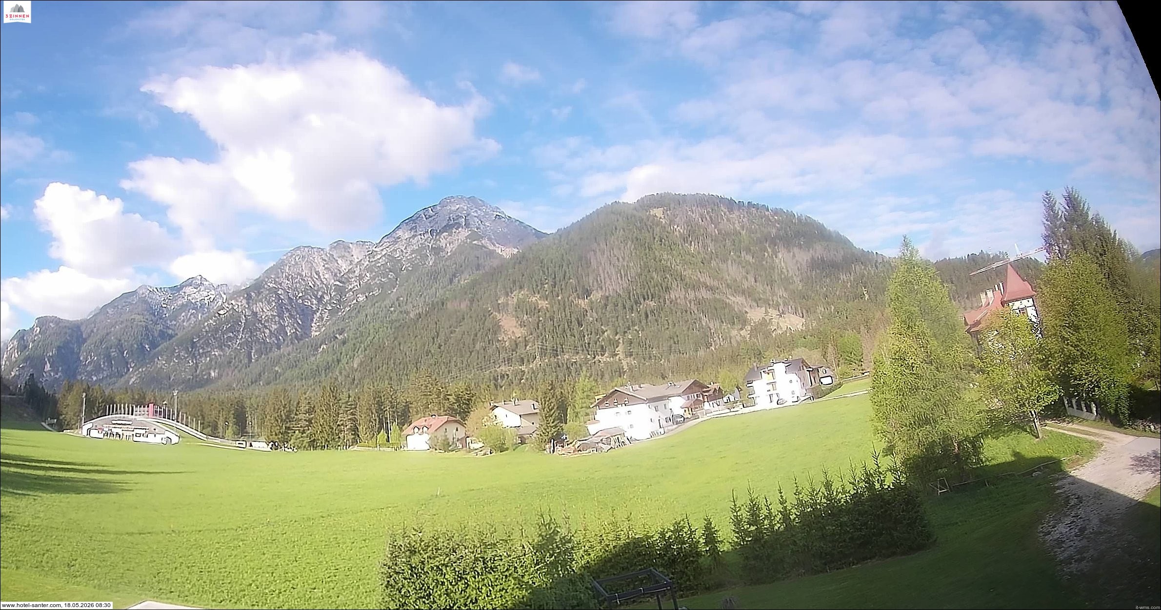 Archiv Foto Webcam Hotel Santer in Toblach