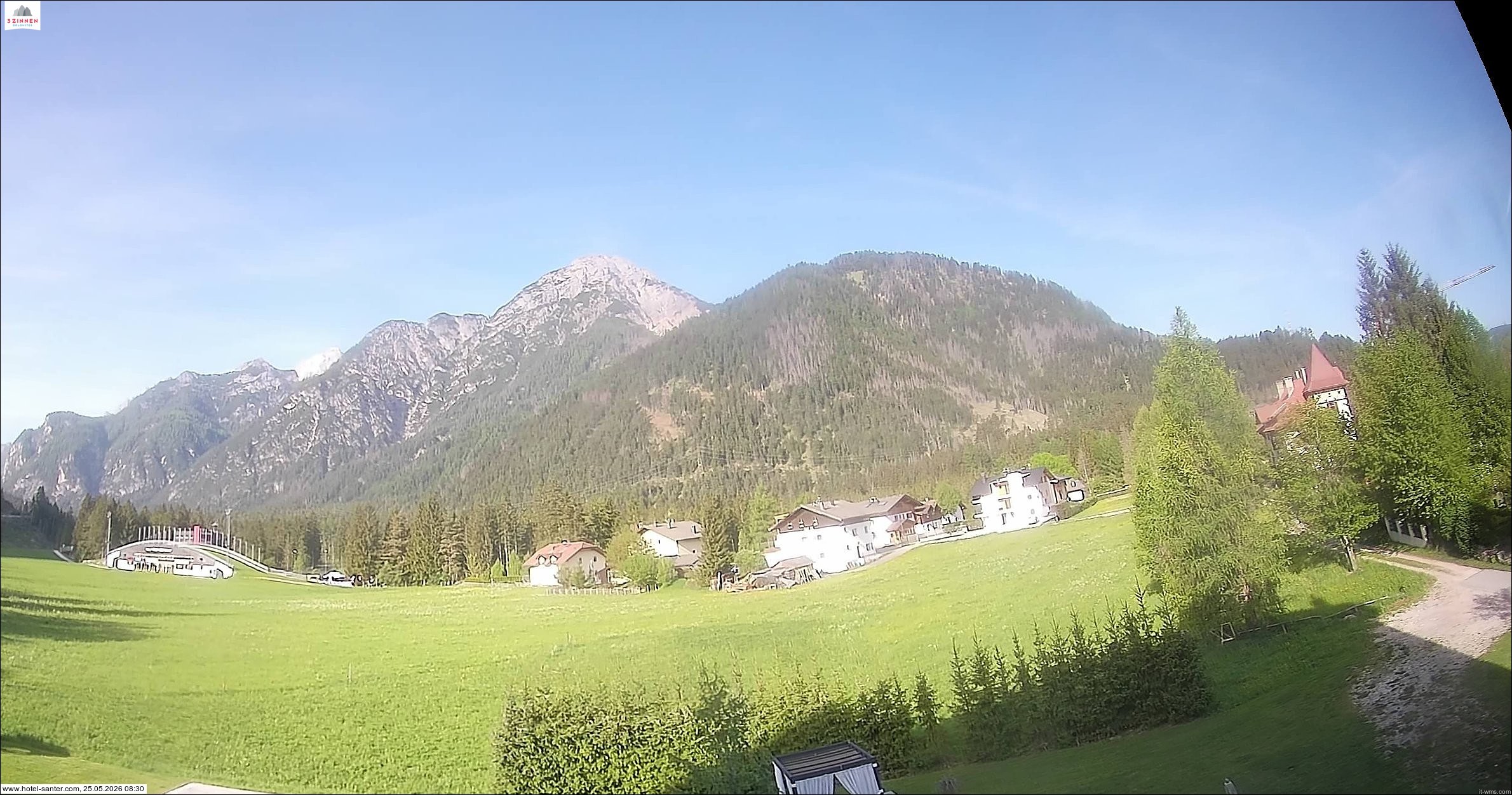 Archiv Foto Webcam Hotel Santer in Toblach