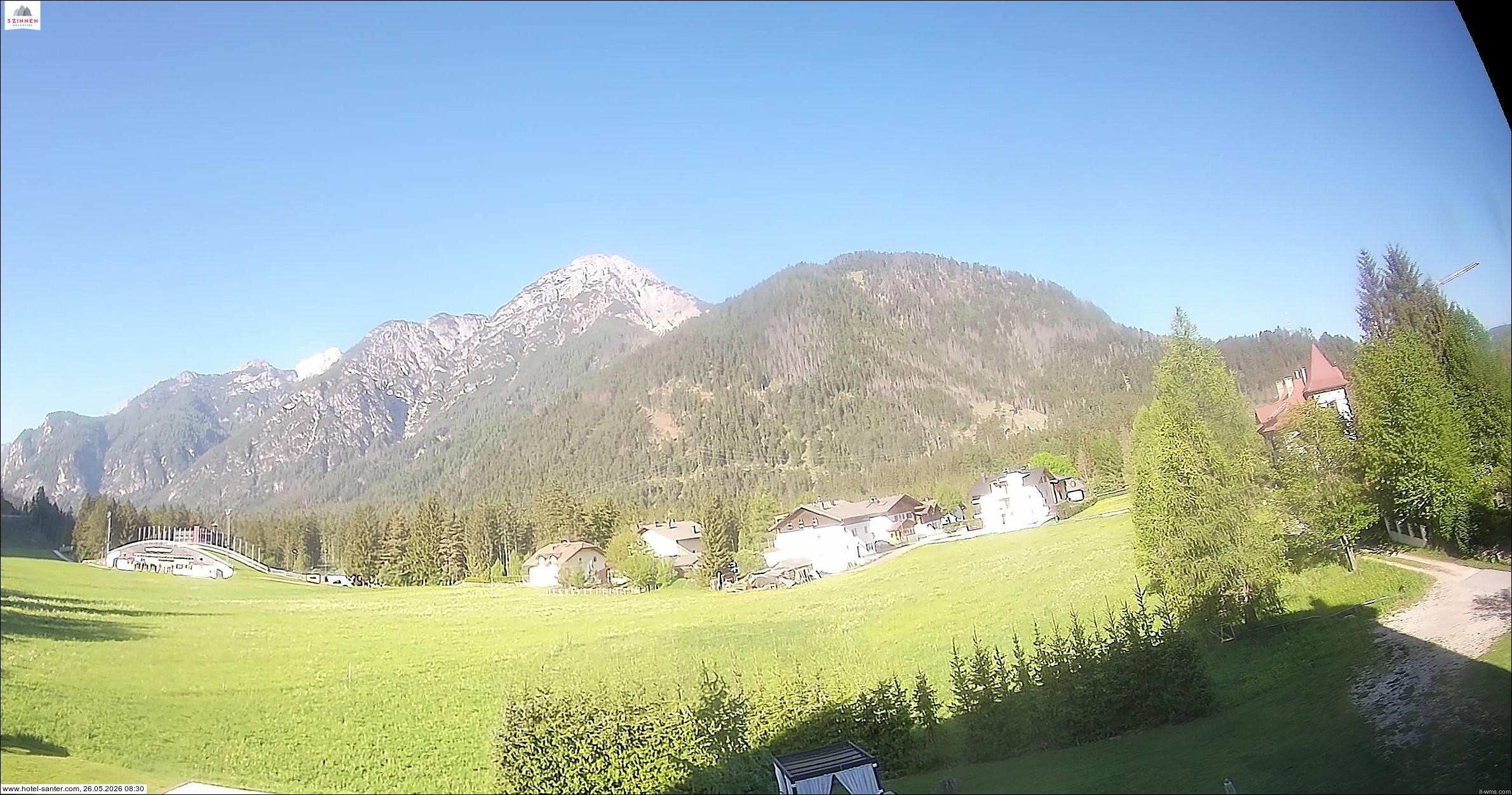 Archiv Foto Webcam Hotel Santer in Toblach