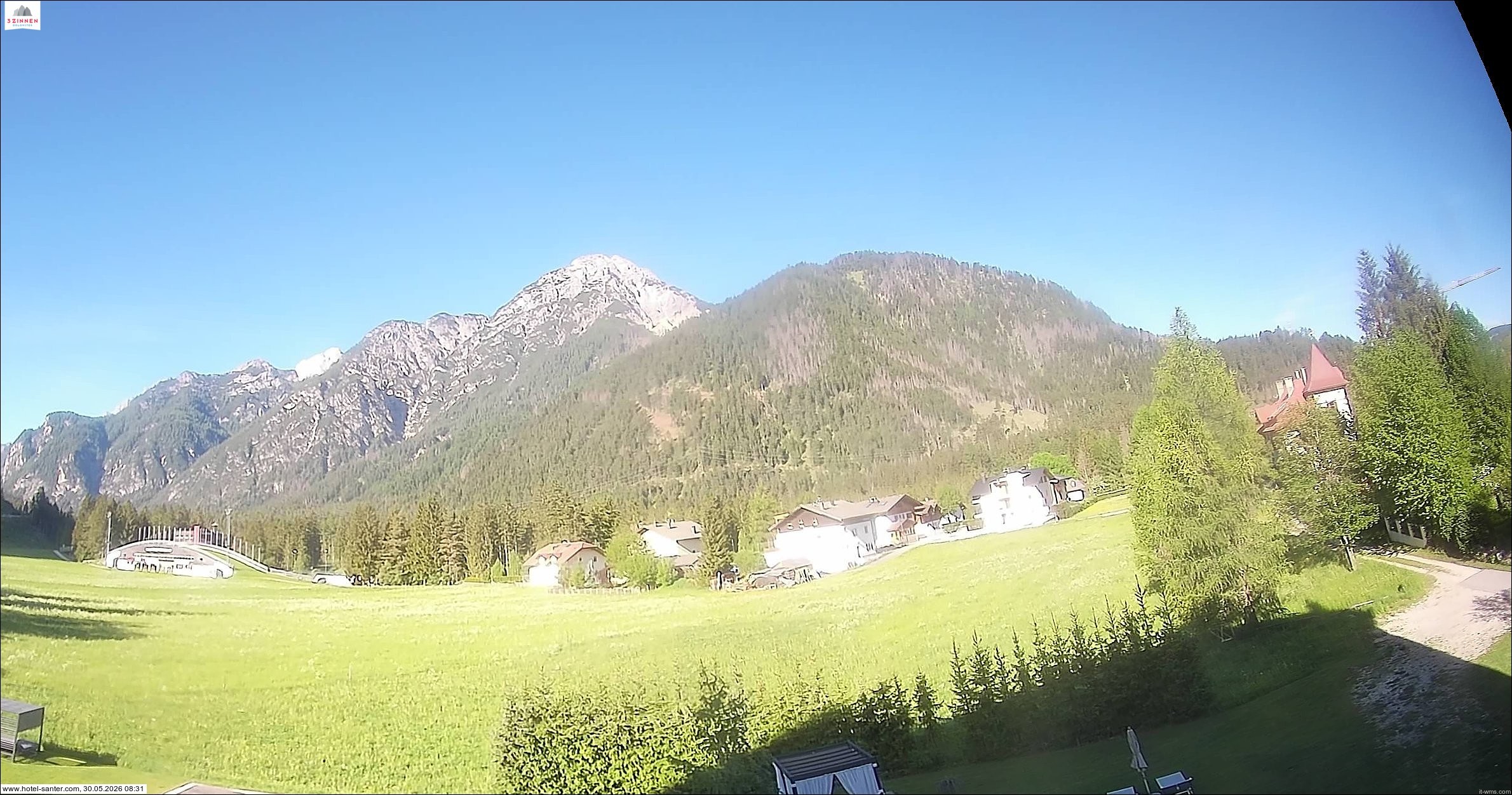 Archiv Foto Webcam Hotel Santer in Toblach