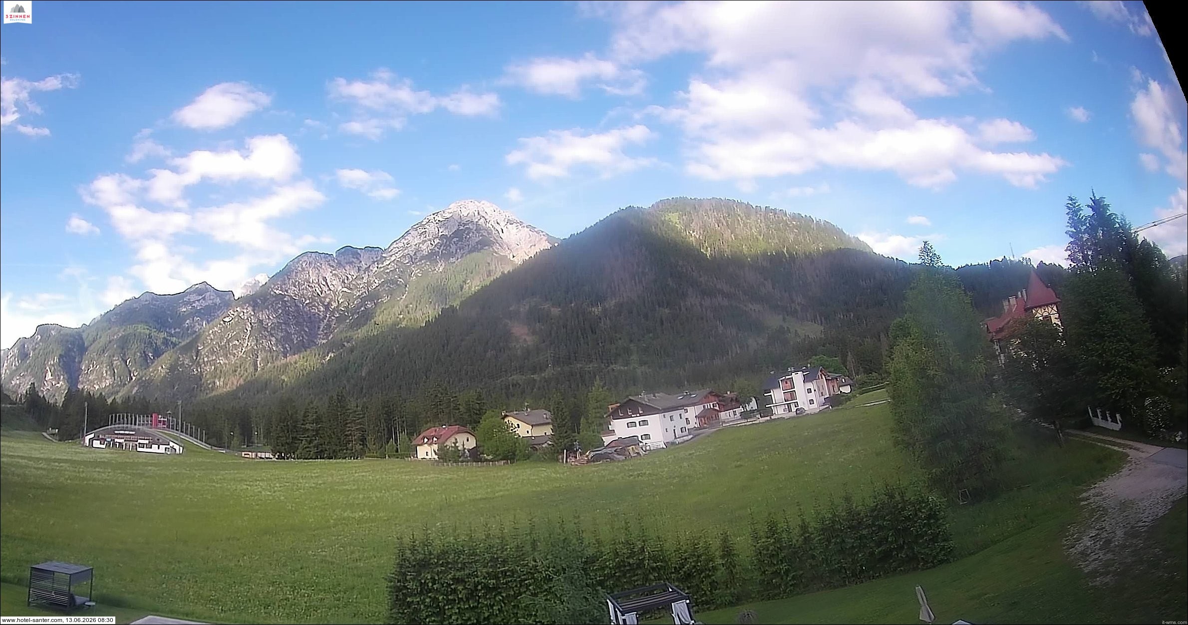 Archiv Foto Webcam Hotel Santer in Toblach