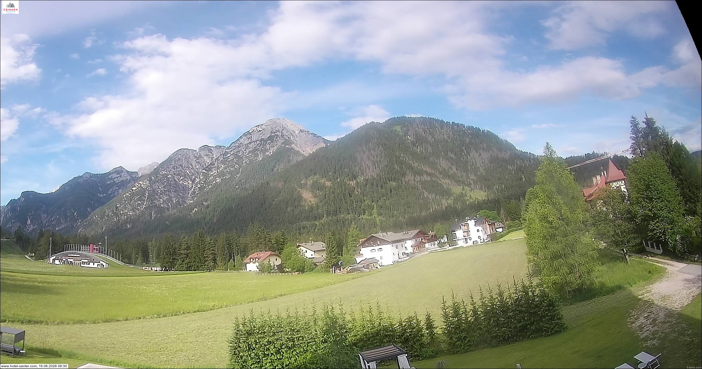 Archiv Foto Webcam Hotel Santer in Toblach