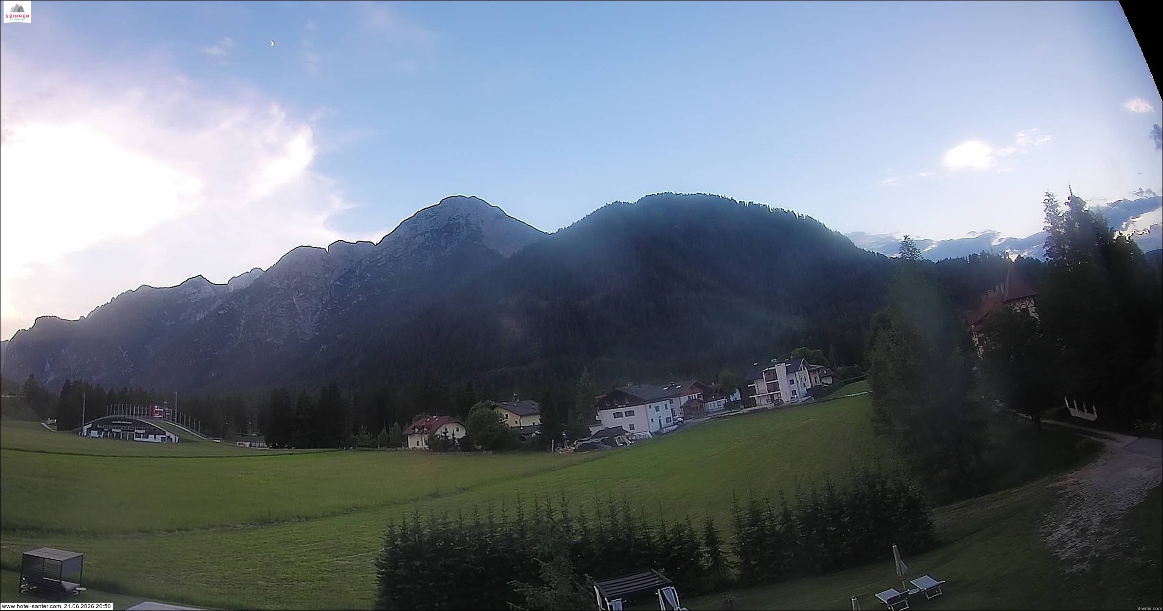 Archiv Foto Webcam Hotel Santer in Toblach