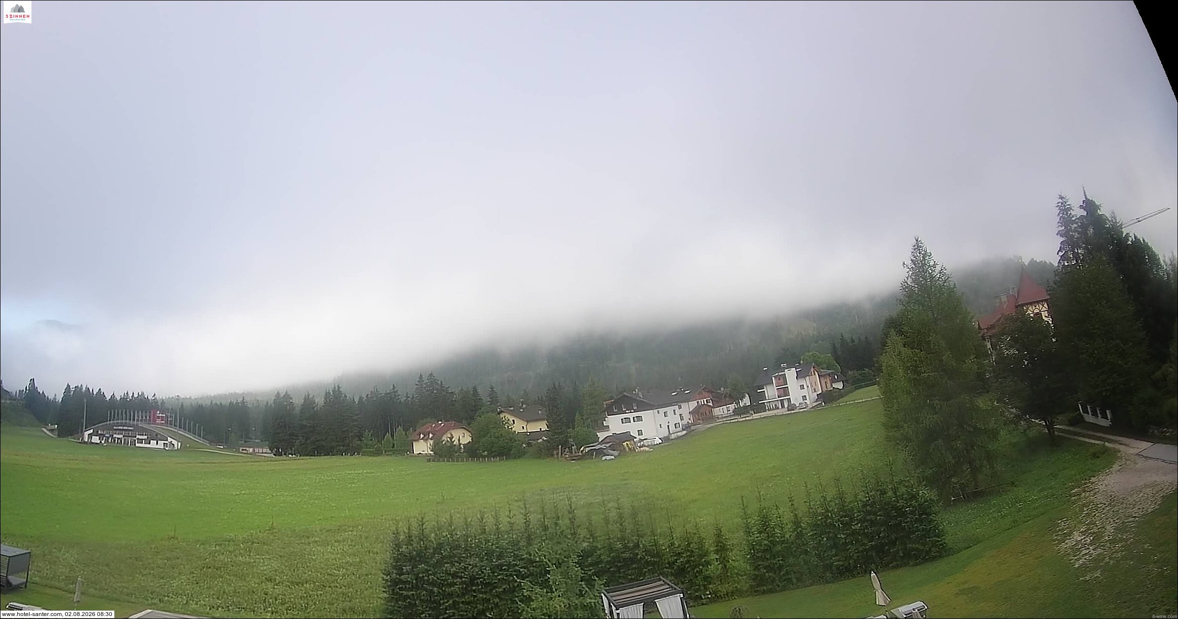 Archiv Foto Webcam Hotel Santer in Toblach