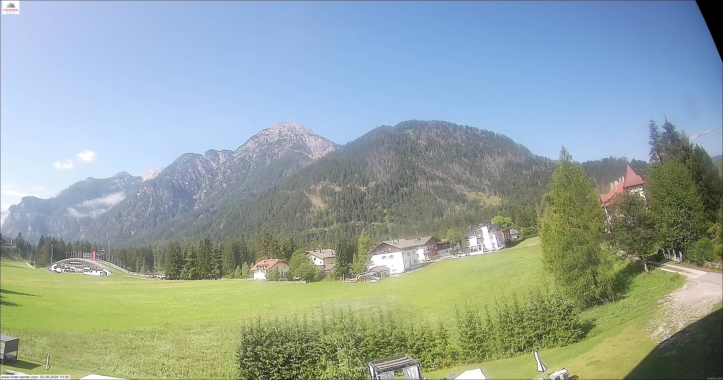 Archiv Foto Webcam Hotel Santer in Toblach