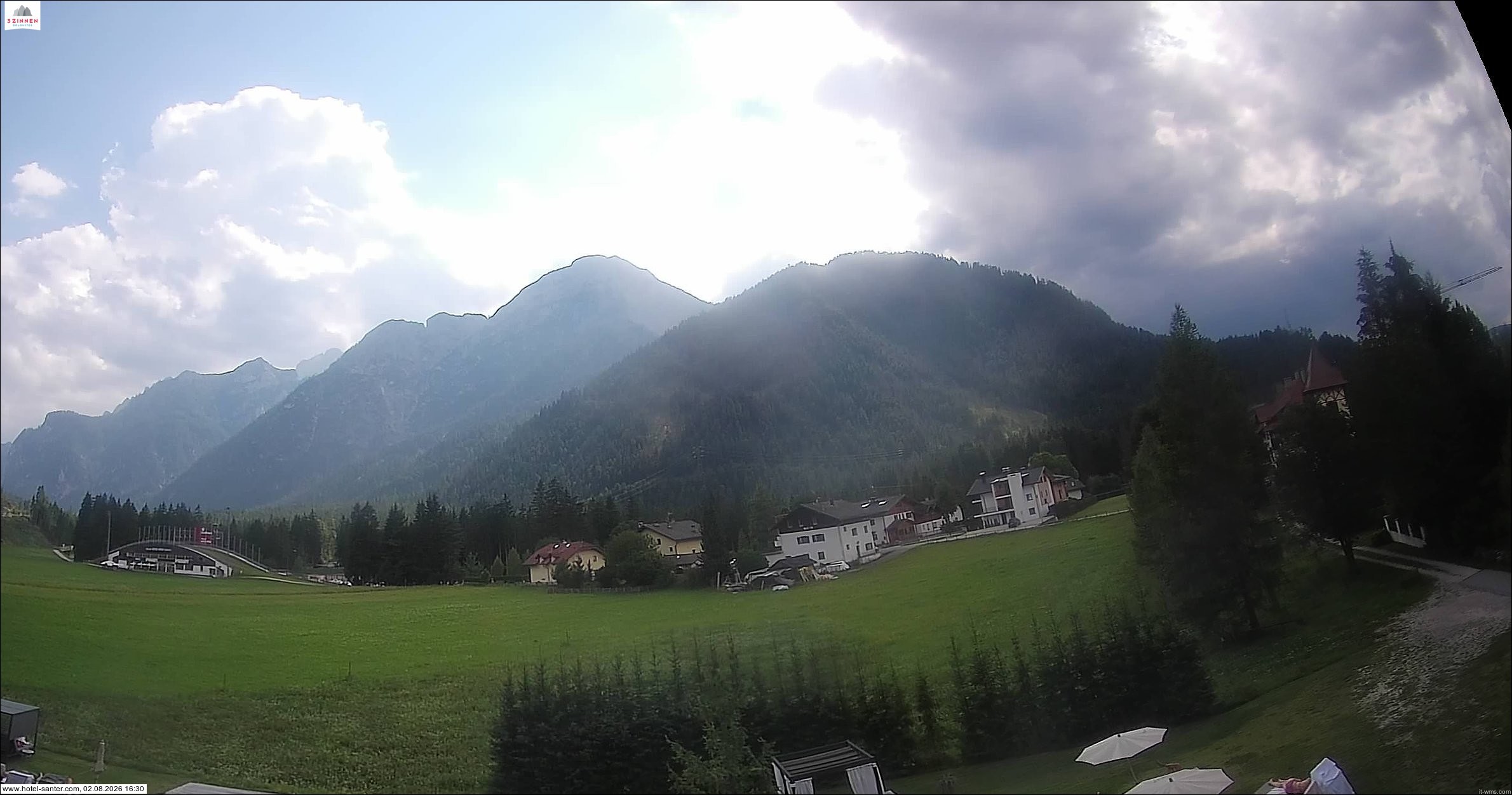 Archiv Foto Webcam Hotel Santer in Toblach