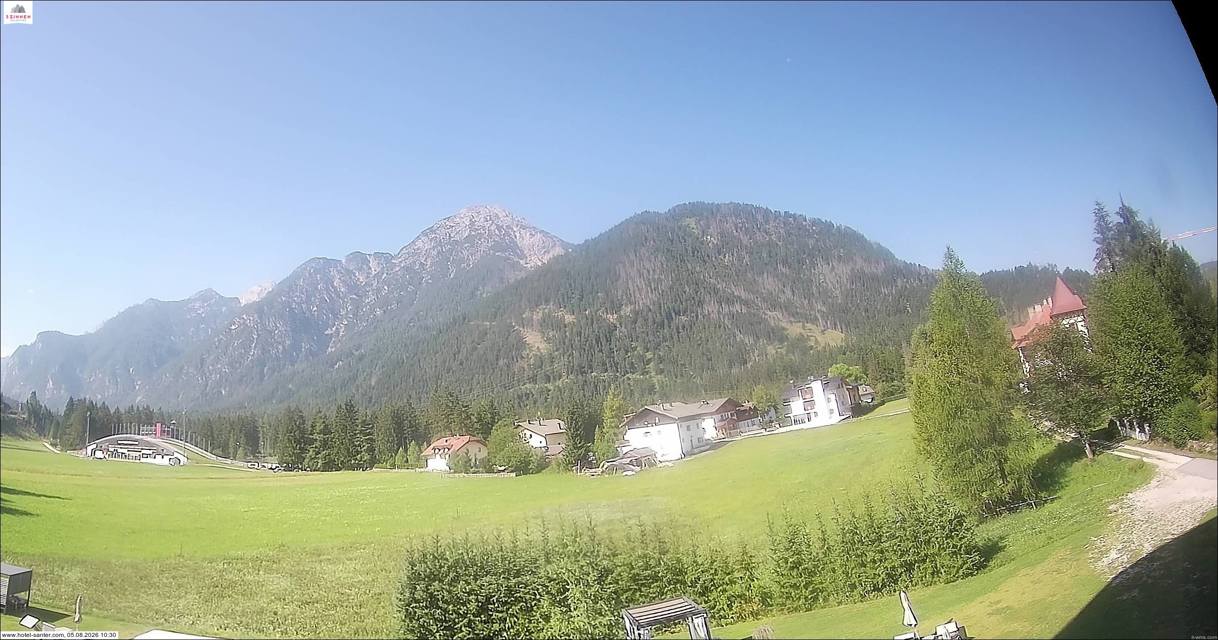 Archiv Foto Webcam Hotel Santer in Toblach