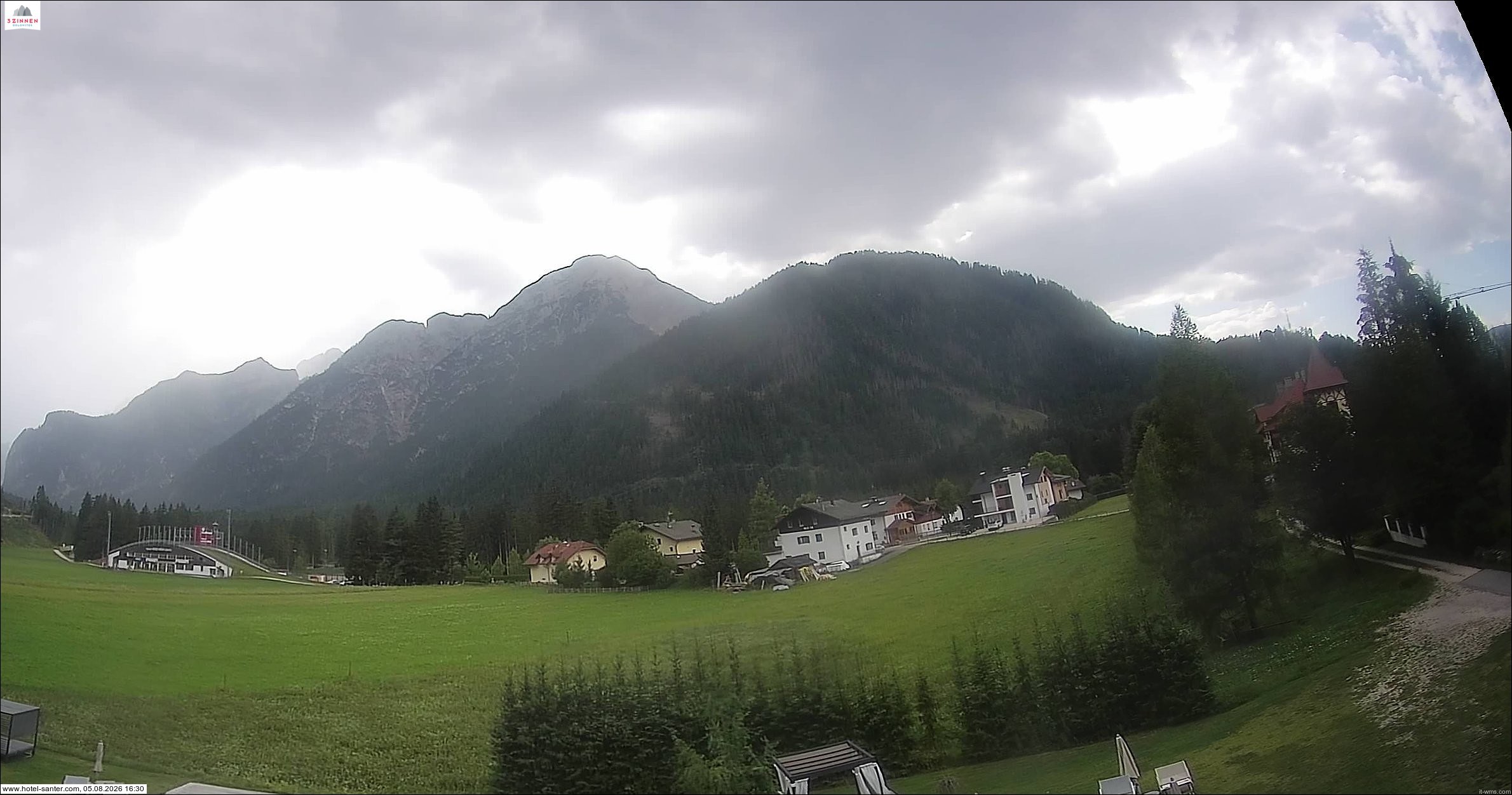 Archiv Foto Webcam Hotel Santer in Toblach