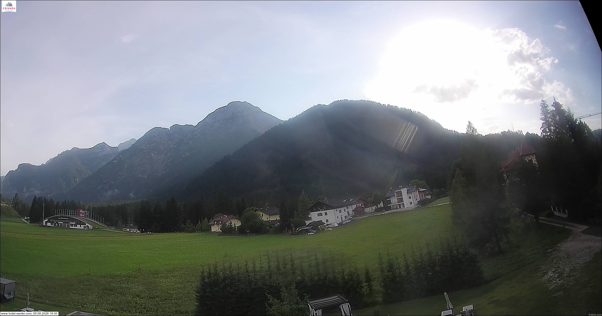 Archiv Foto Webcam Hotel Santer in Toblach