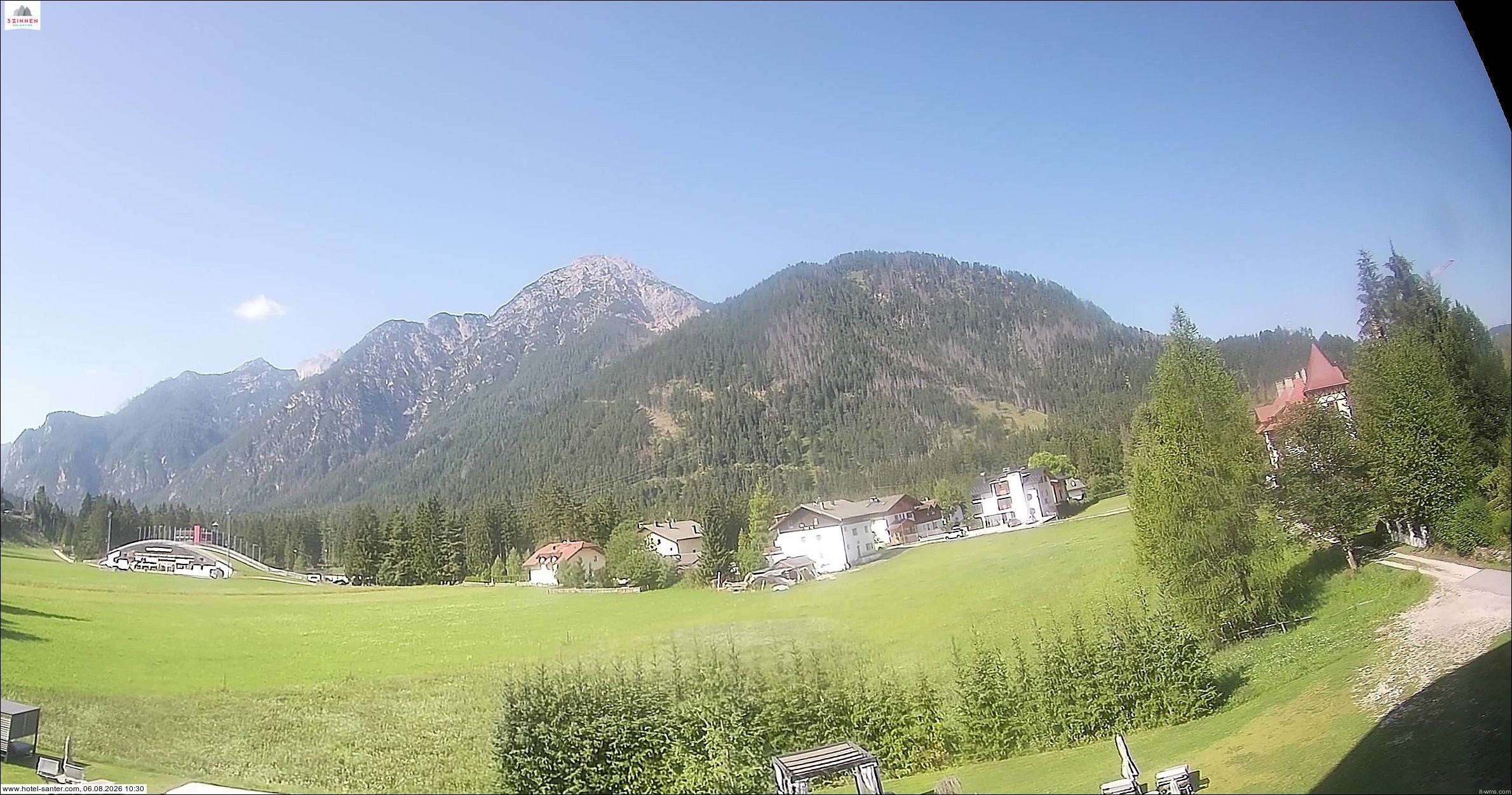 Archiv Foto Webcam Hotel Santer in Toblach