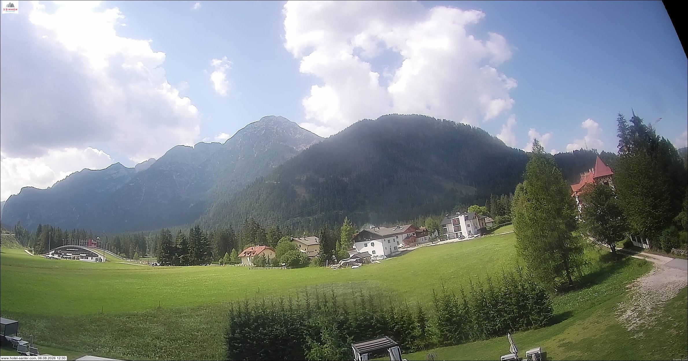 Archiv Foto Webcam Hotel Santer in Toblach