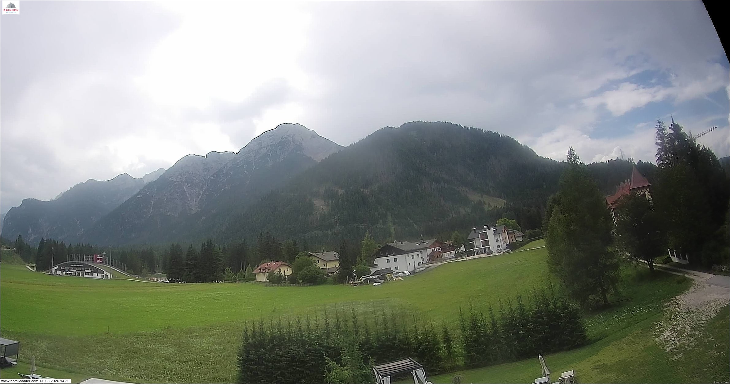Archiv Foto Webcam Hotel Santer in Toblach