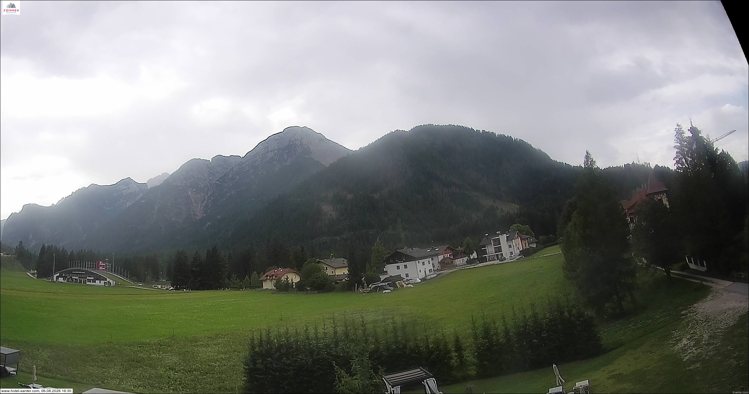 Archiv Foto Webcam Hotel Santer in Toblach