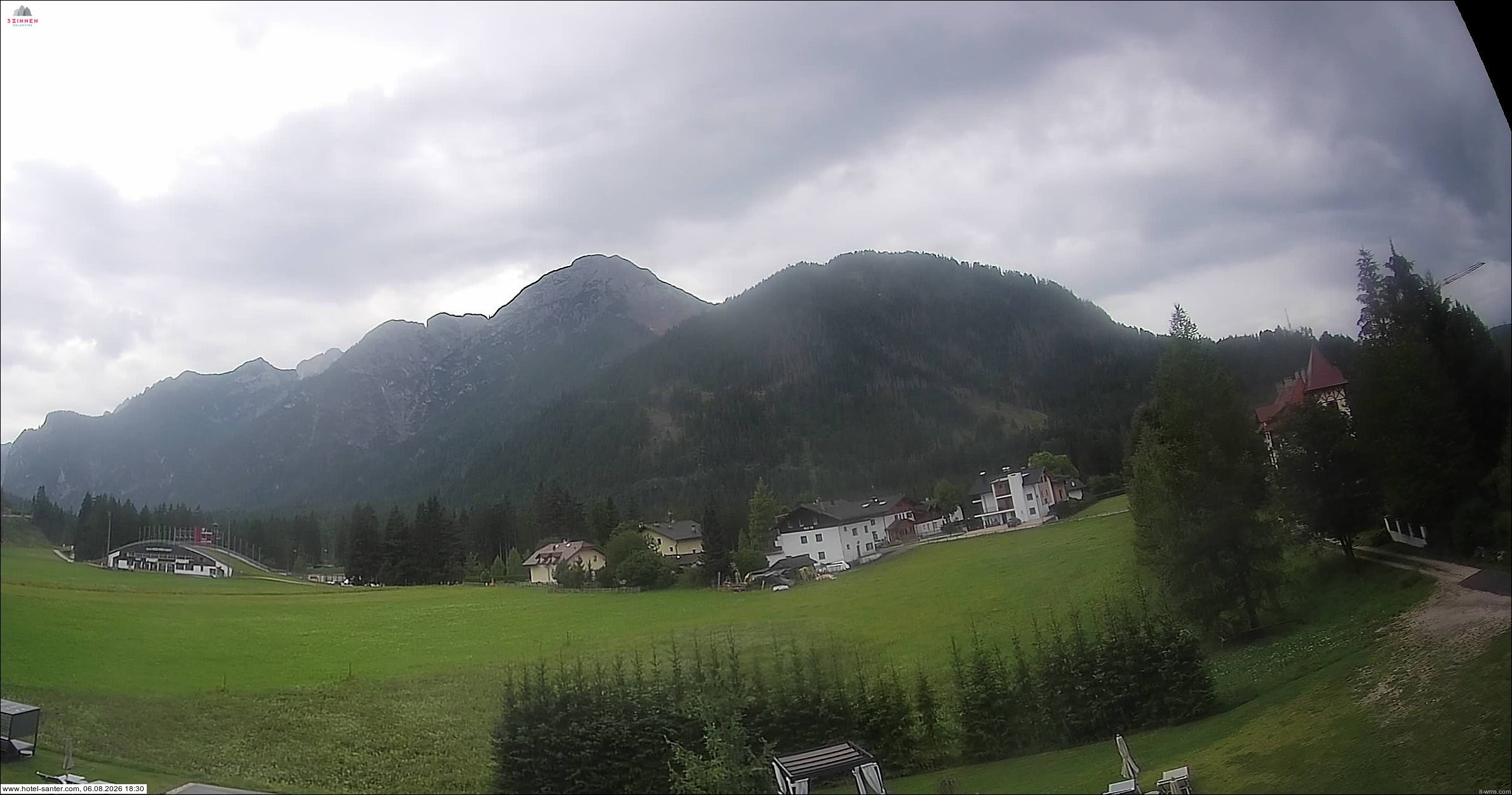 Archiv Foto Webcam Hotel Santer in Toblach