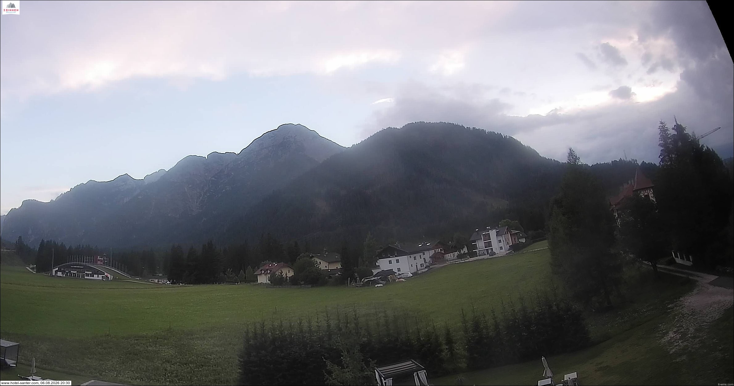 Archiv Foto Webcam Hotel Santer in Toblach