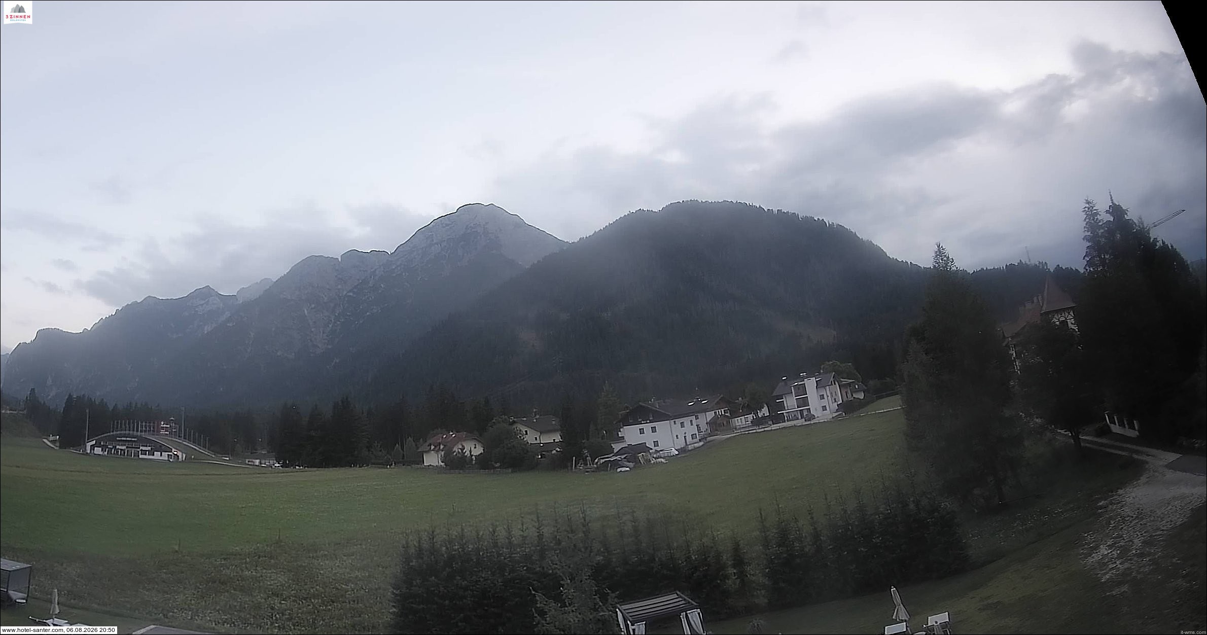 Archiv Foto Webcam Hotel Santer in Toblach