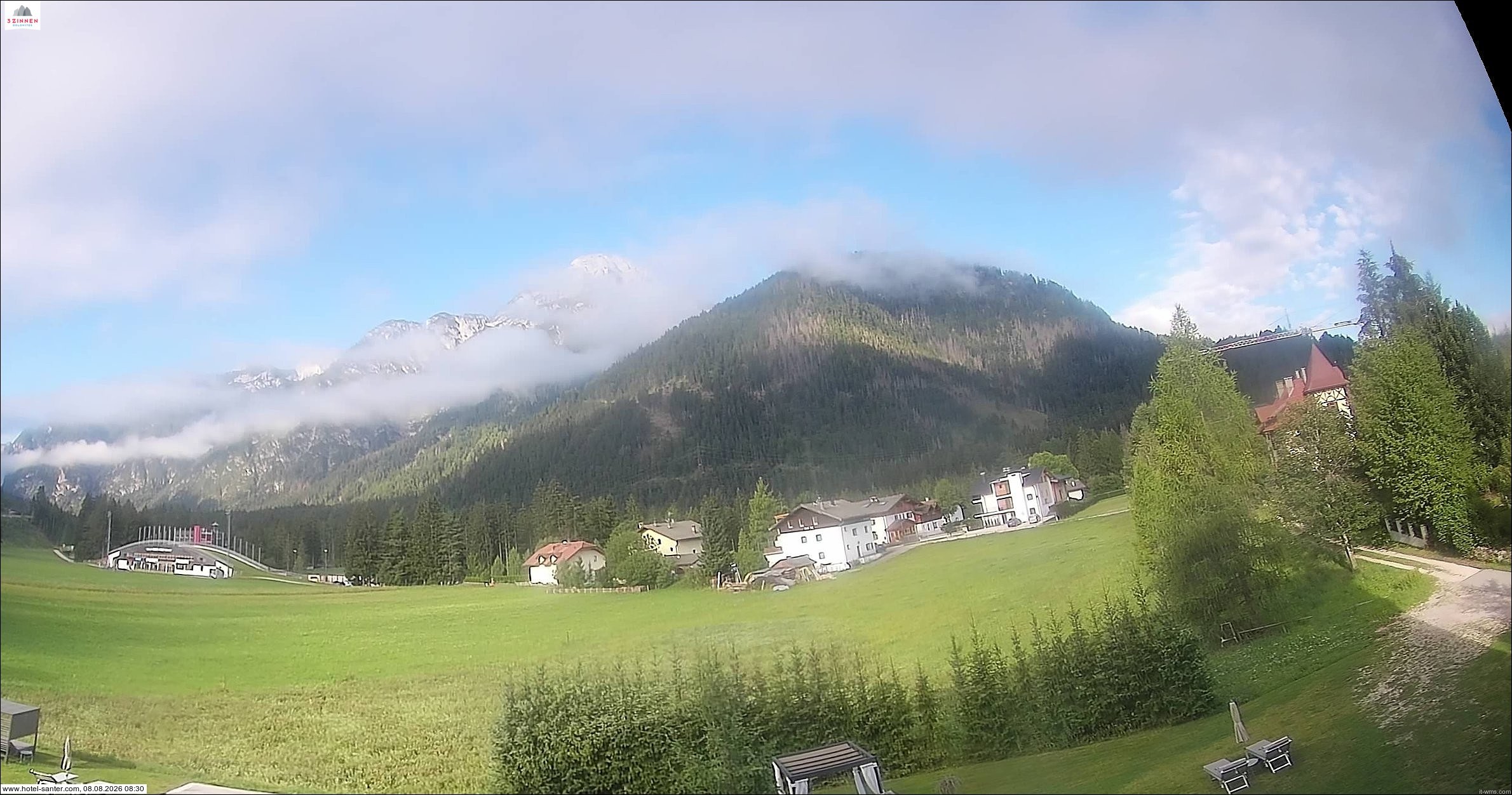 Archiv Foto Webcam Hotel Santer in Toblach