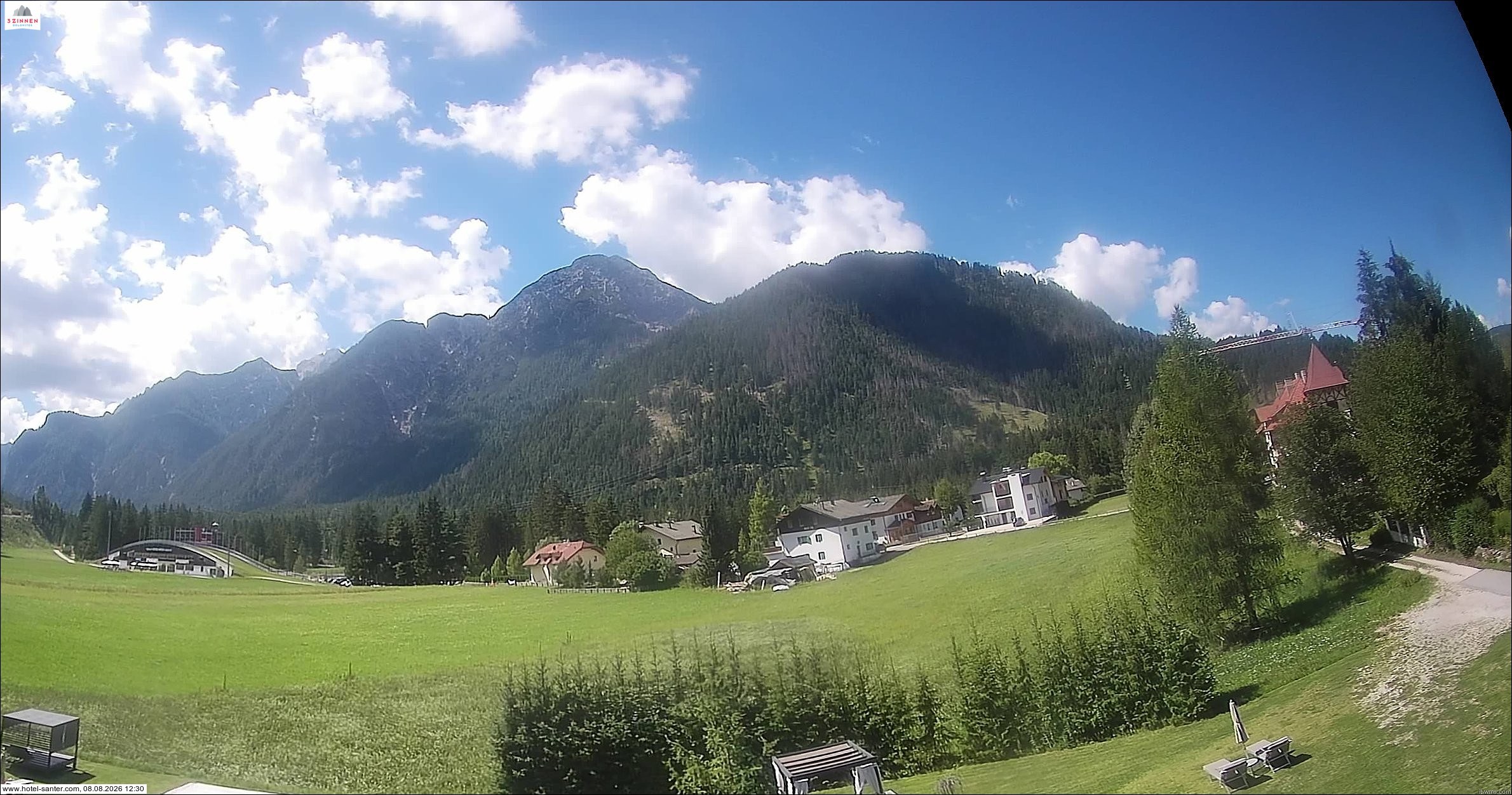 Archiv Foto Webcam Hotel Santer in Toblach