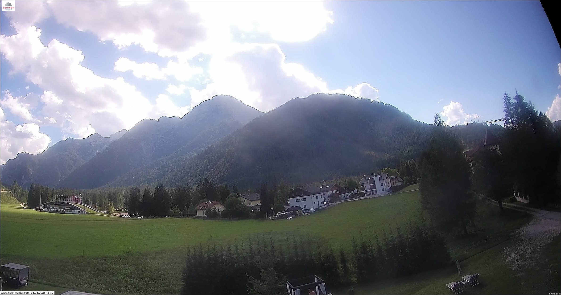 Archiv Foto Webcam Hotel Santer in Toblach