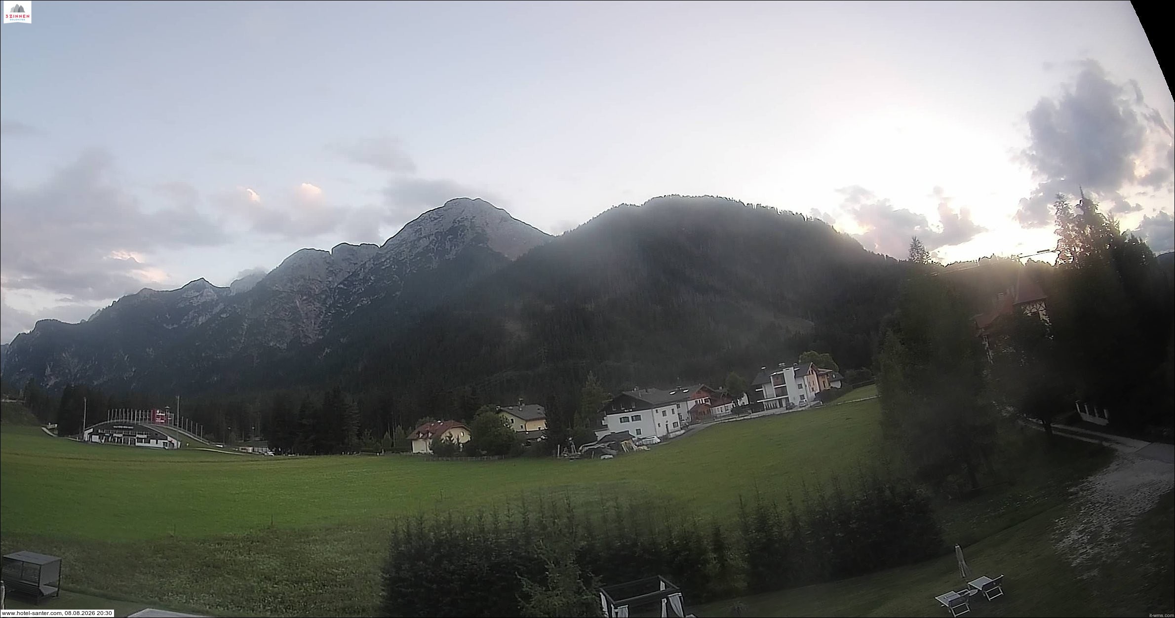 Archiv Foto Webcam Hotel Santer in Toblach