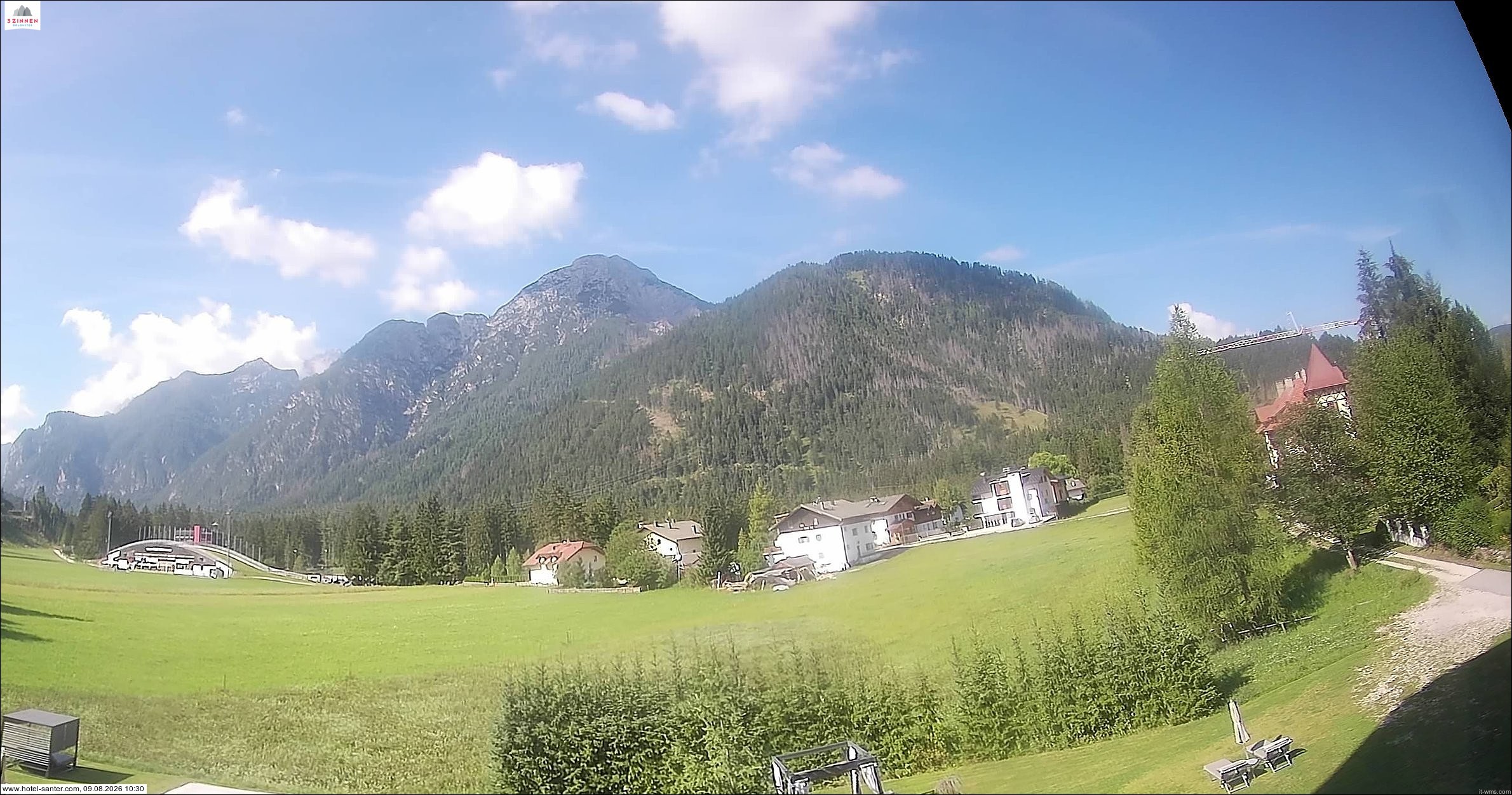 Archiv Foto Webcam Hotel Santer in Toblach