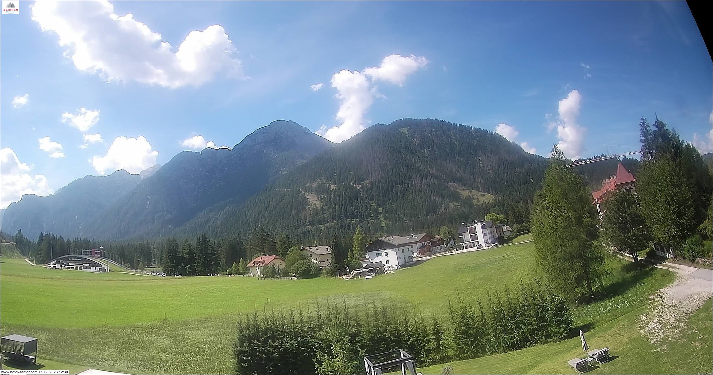 Archiv Foto Webcam Hotel Santer in Toblach