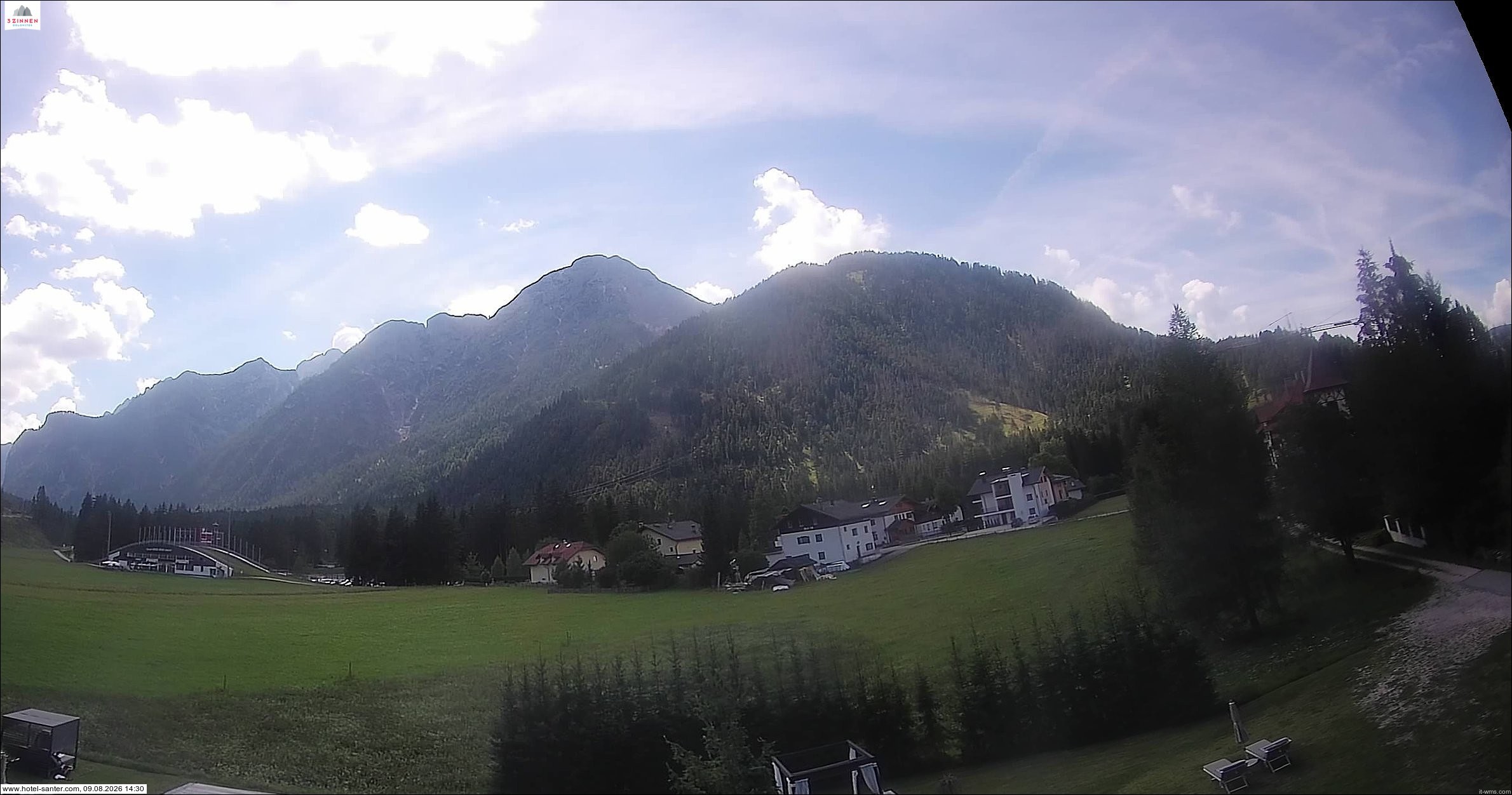 Archiv Foto Webcam Hotel Santer in Toblach