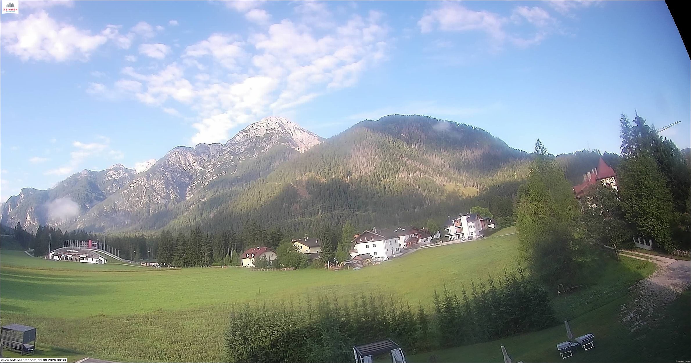 Archiv Foto Webcam Hotel Santer in Toblach
