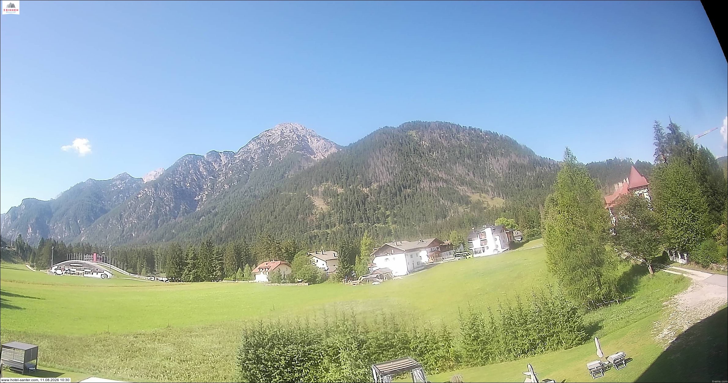 Archiv Foto Webcam Hotel Santer in Toblach